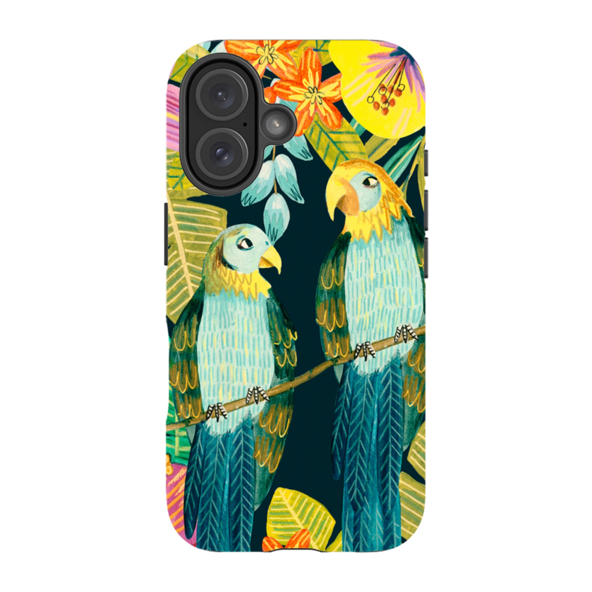 iPhone Tough Case - Papegaai By Caroline Bonne Muller