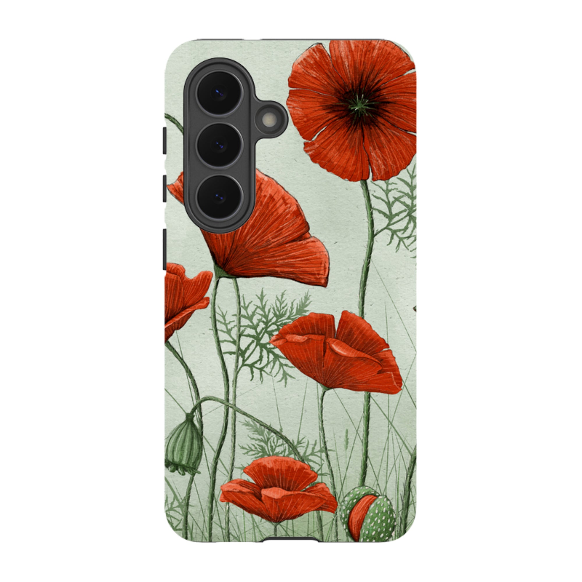 Samsung Tough  Case - Poppies By Maja Lindberg