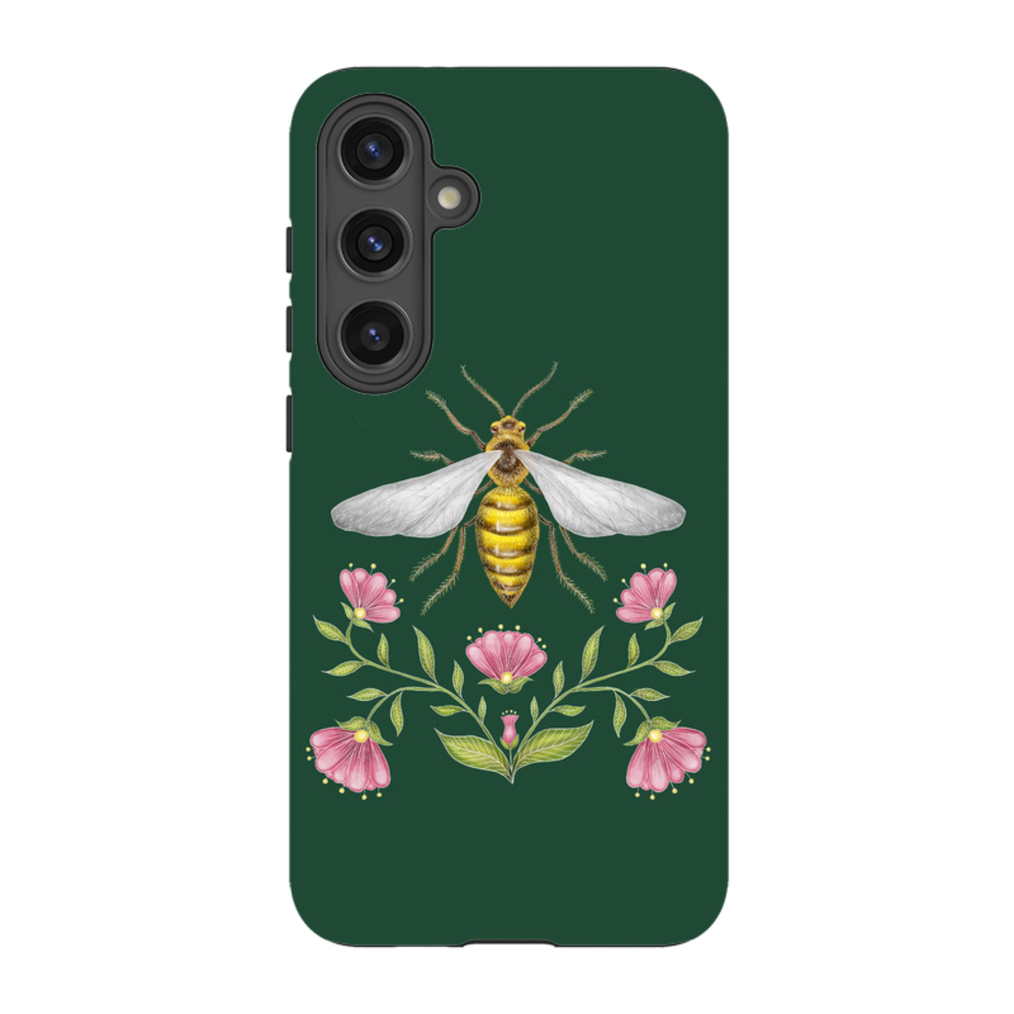Samsung Tough Case - Wings Of Freedom Emerald By Catherine Rowe