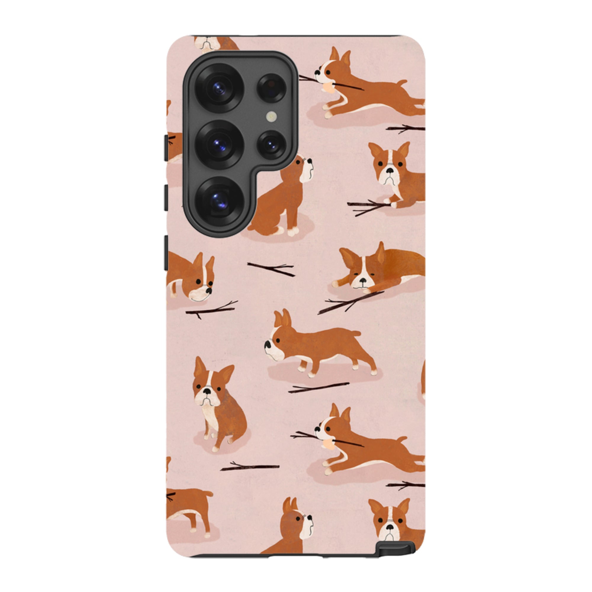 Samsung Tough Case - Boston Terrier By Katherine Quinn