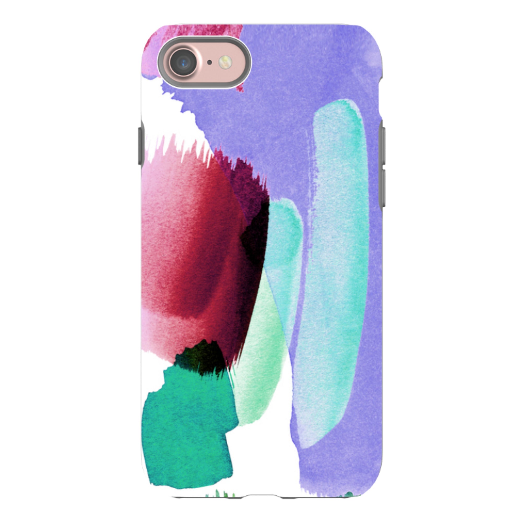 iPhone Tough Case - Watercolour Amethyst By Kitty Joseph