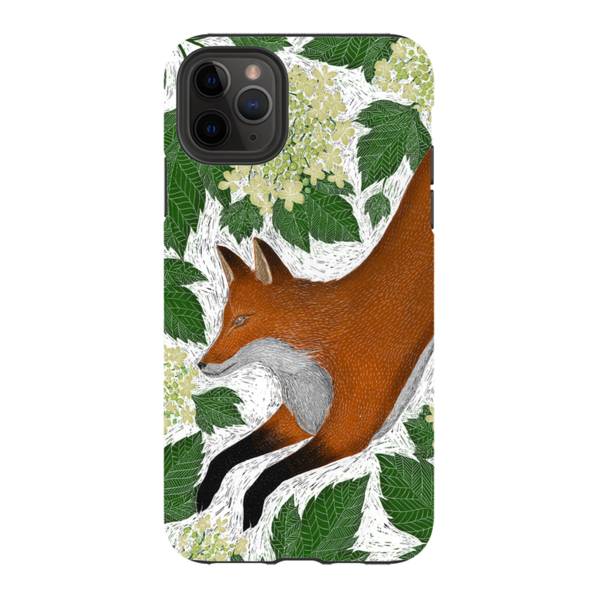 iPhone Tough Case - Fox By Catherine Rowe