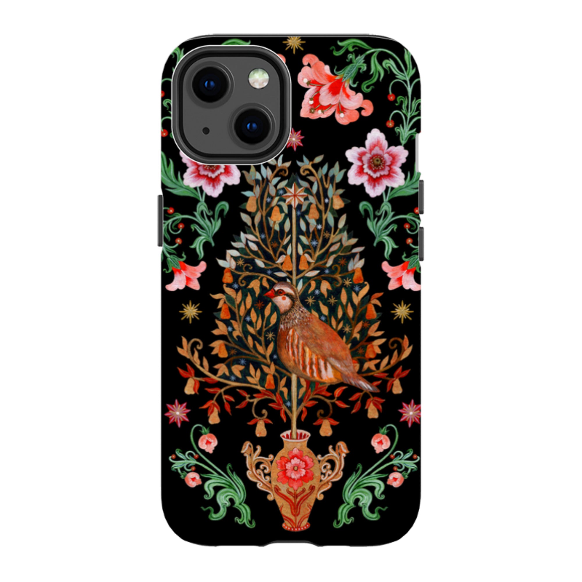 iPhone MagSafe Tough Case - Partridge Pear Tree By Maria Matos