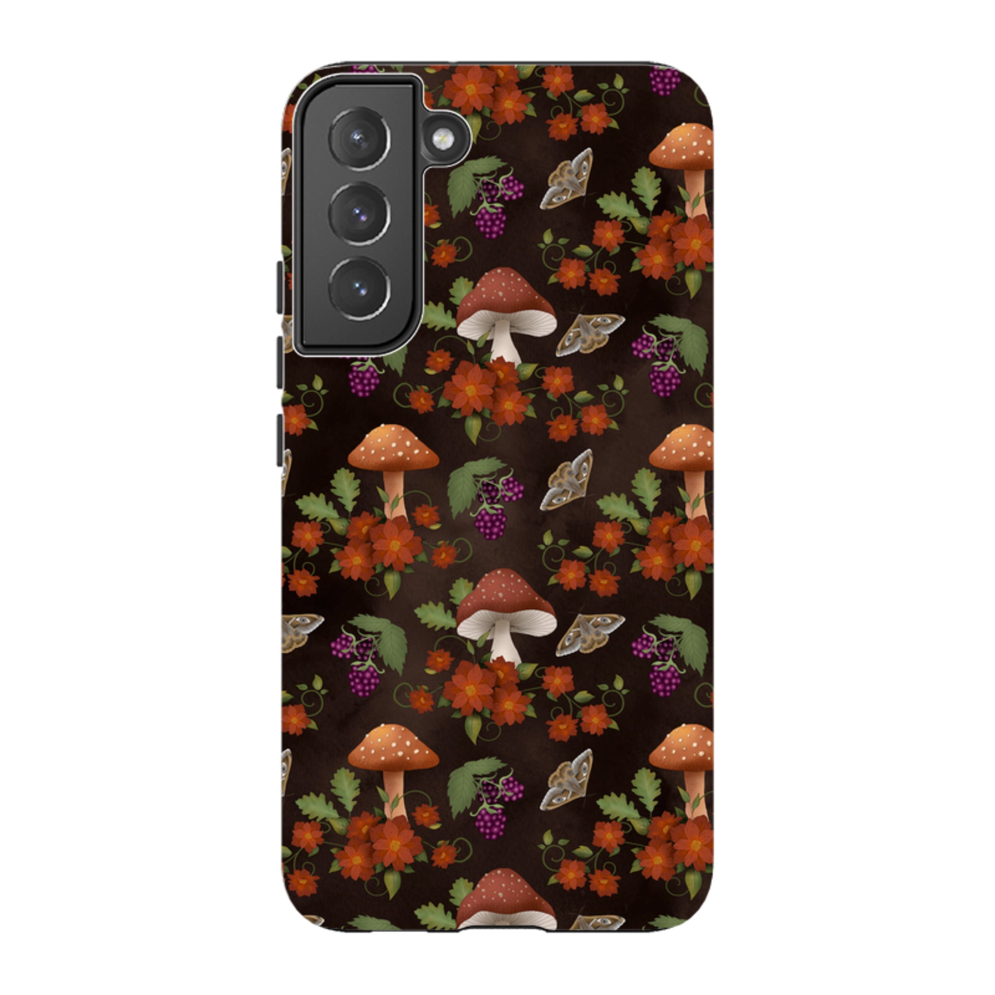 Samsung Tough Case -Mushroom Floral