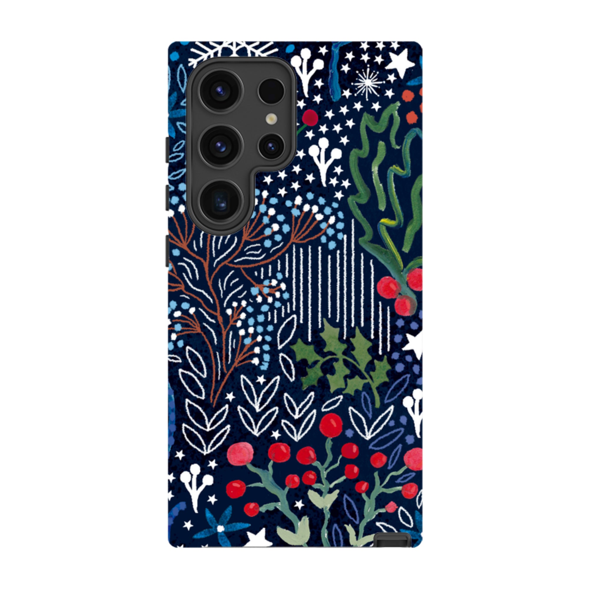 Samsung Tough Case - Winter Flowers II By Emma Frances Grant
