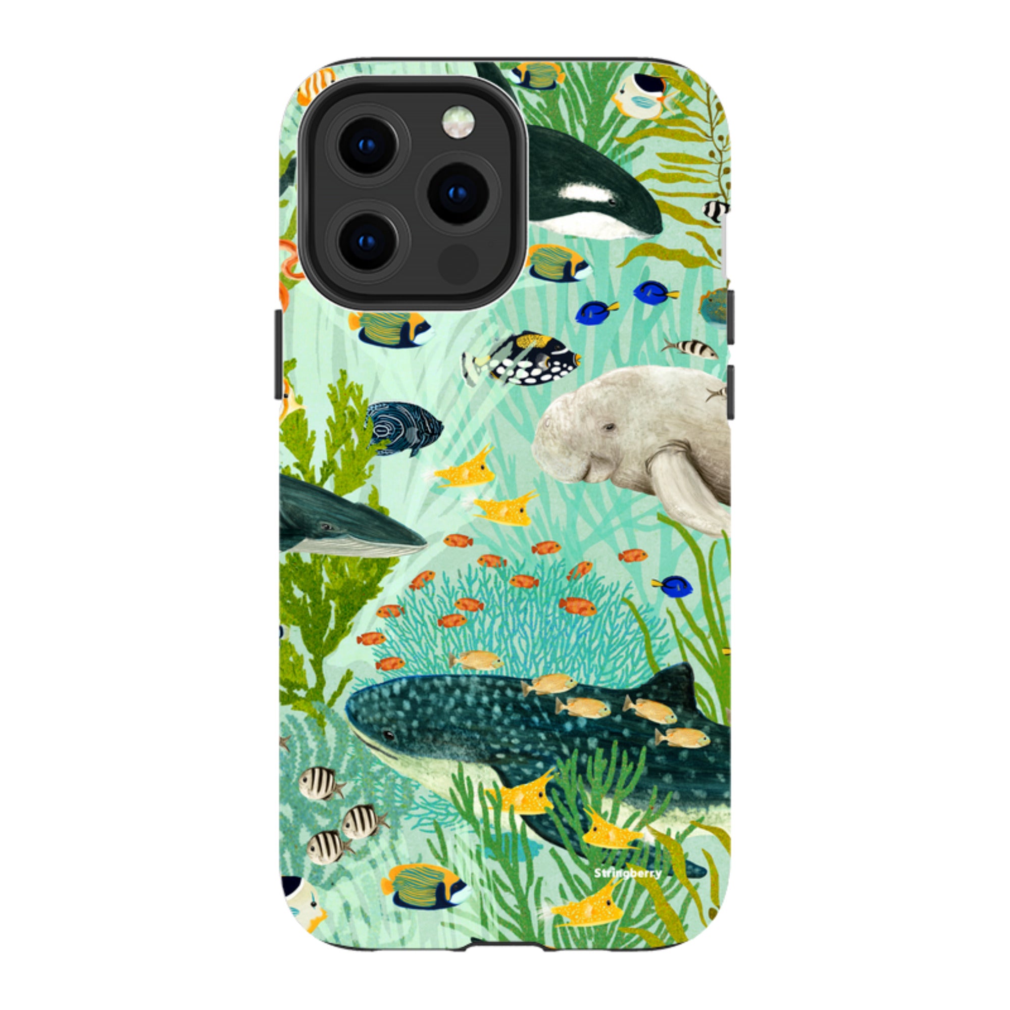 iPhone MagSafe Tough Case - Sea Life By Katherine Quinn