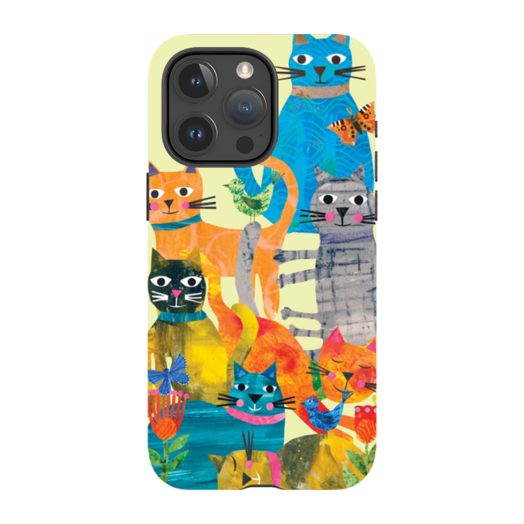 iPhone MagSafe Tough Case - Cat Party By Tracey English