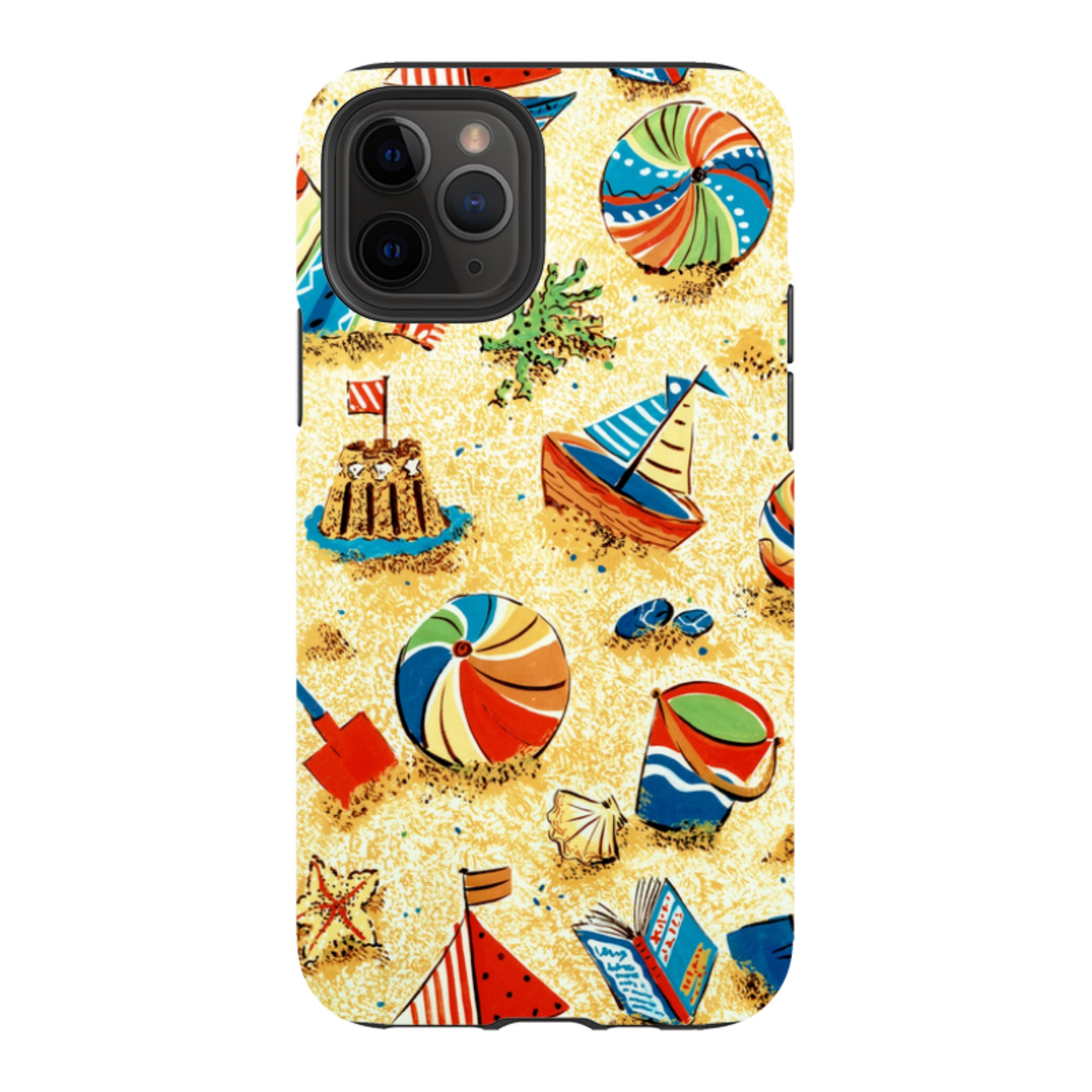 iPhone Tough Case - Beach Things By Sarah Campbell