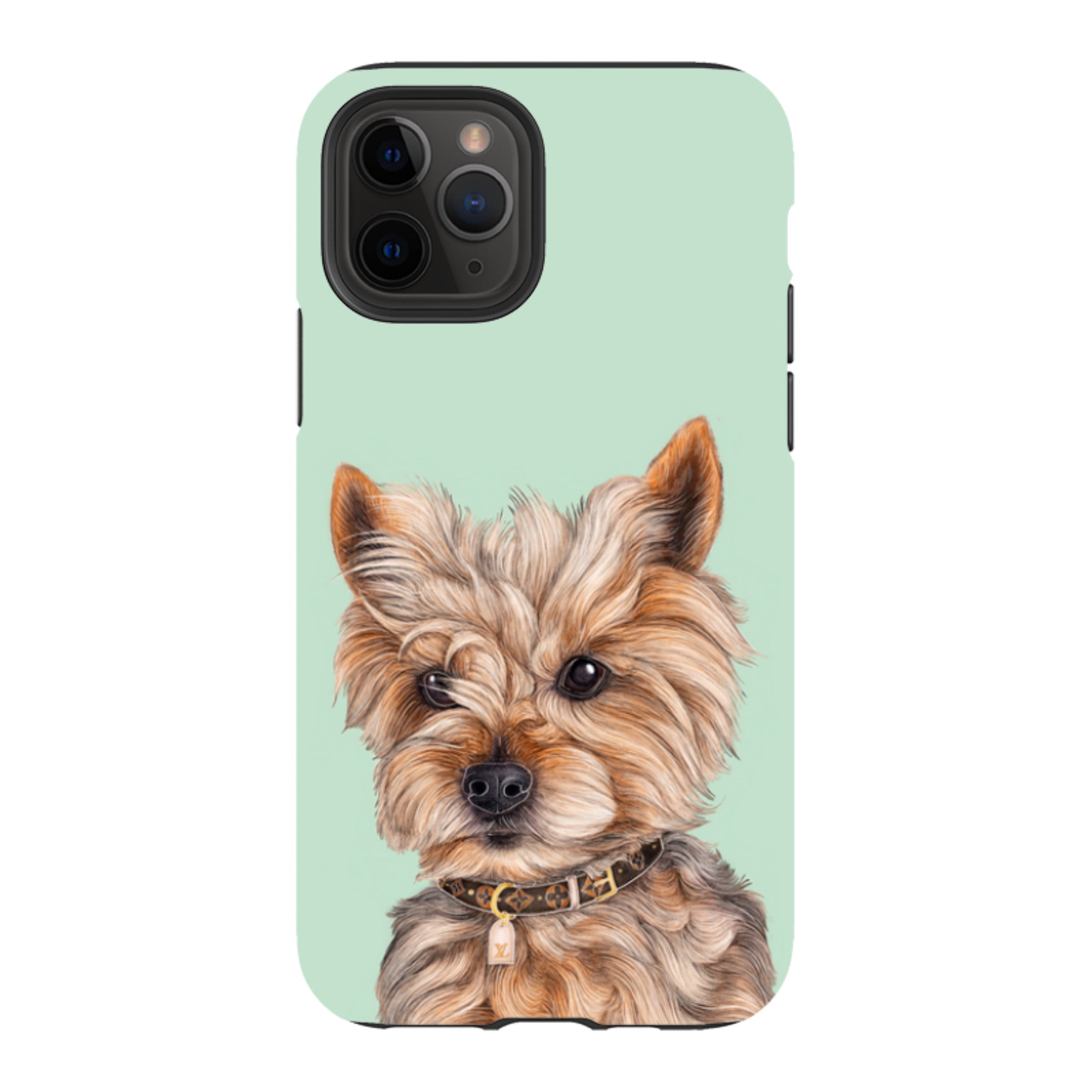 iPhone Tough Case - Yorkie By Catherine Rowe