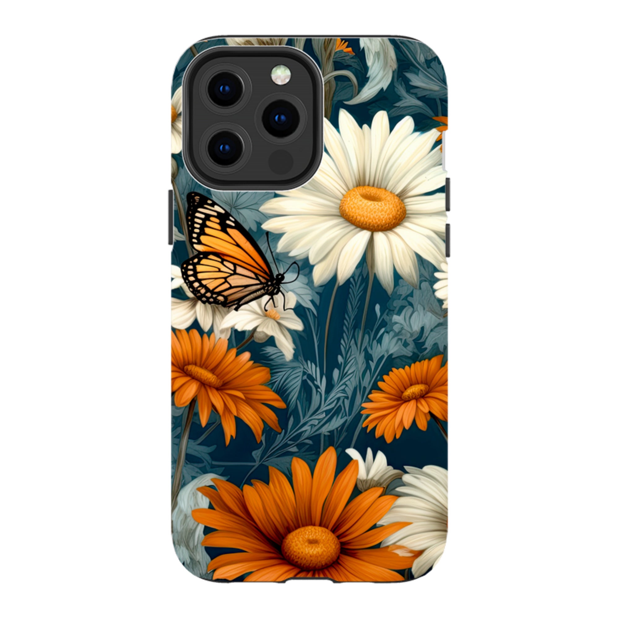 iPhone MagSafe Tough Case - Butterfly Daisies