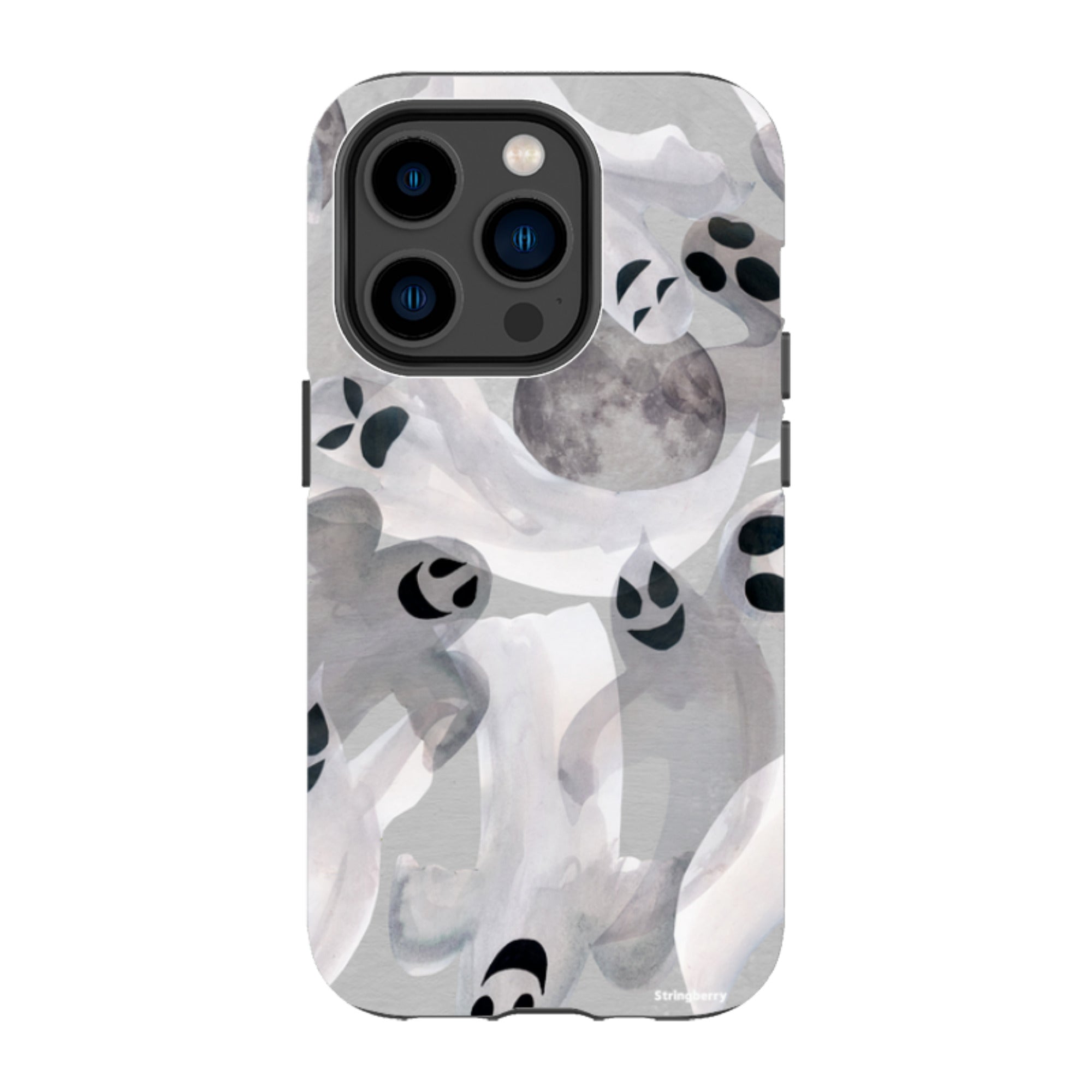 iPhone MagSafe Tough Case - Ghosts and Moons By Tracey English