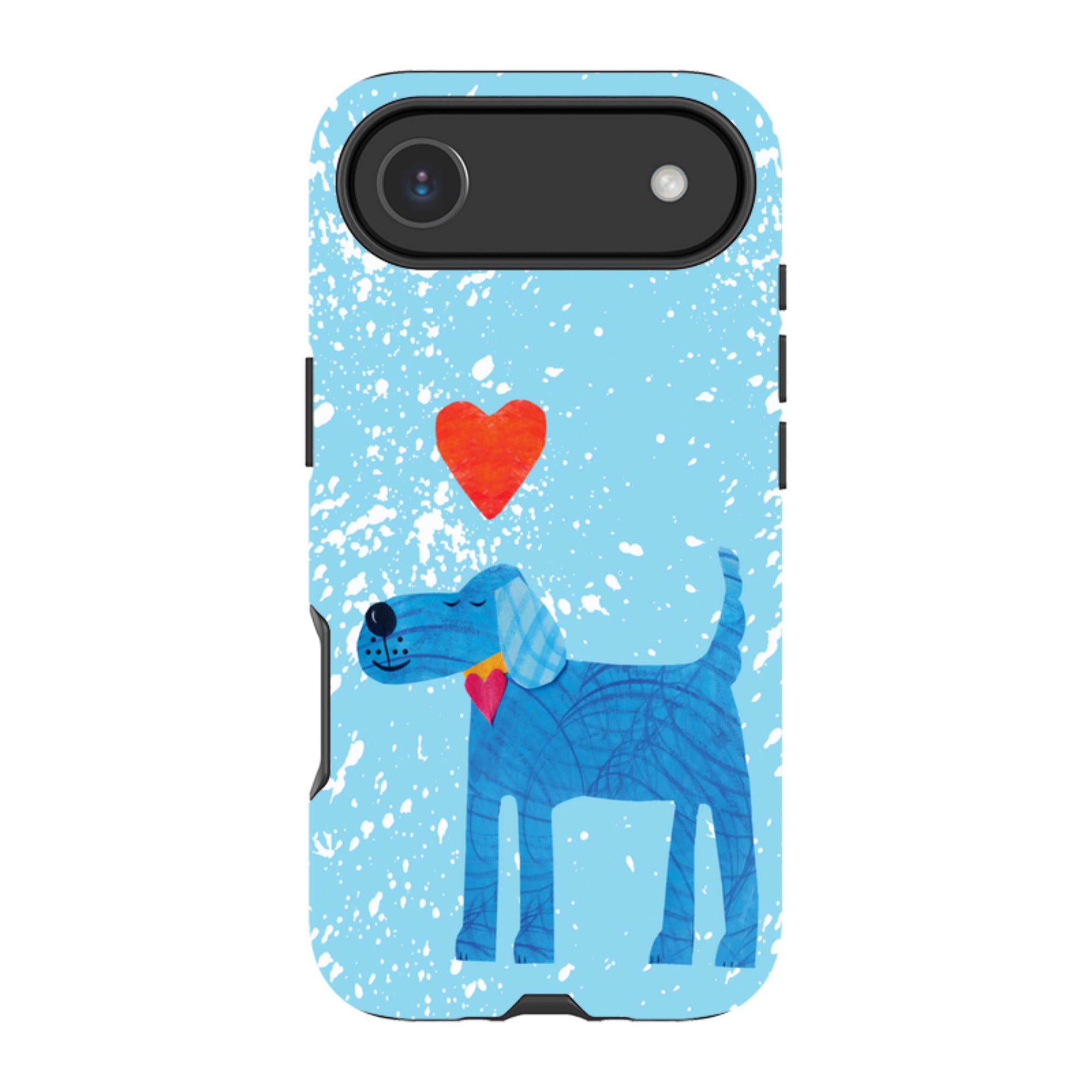 iPhone Tough Case - Blue Dog By Tracey English