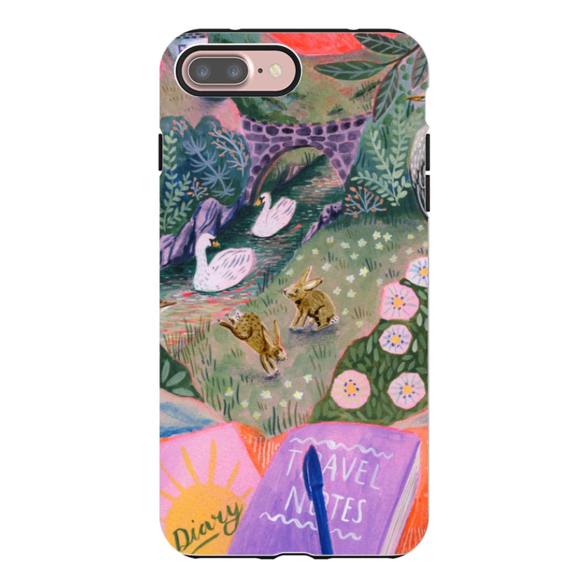 iPhone Tough Case - Wanderlust Camping Trip By Lee Foster Wilson