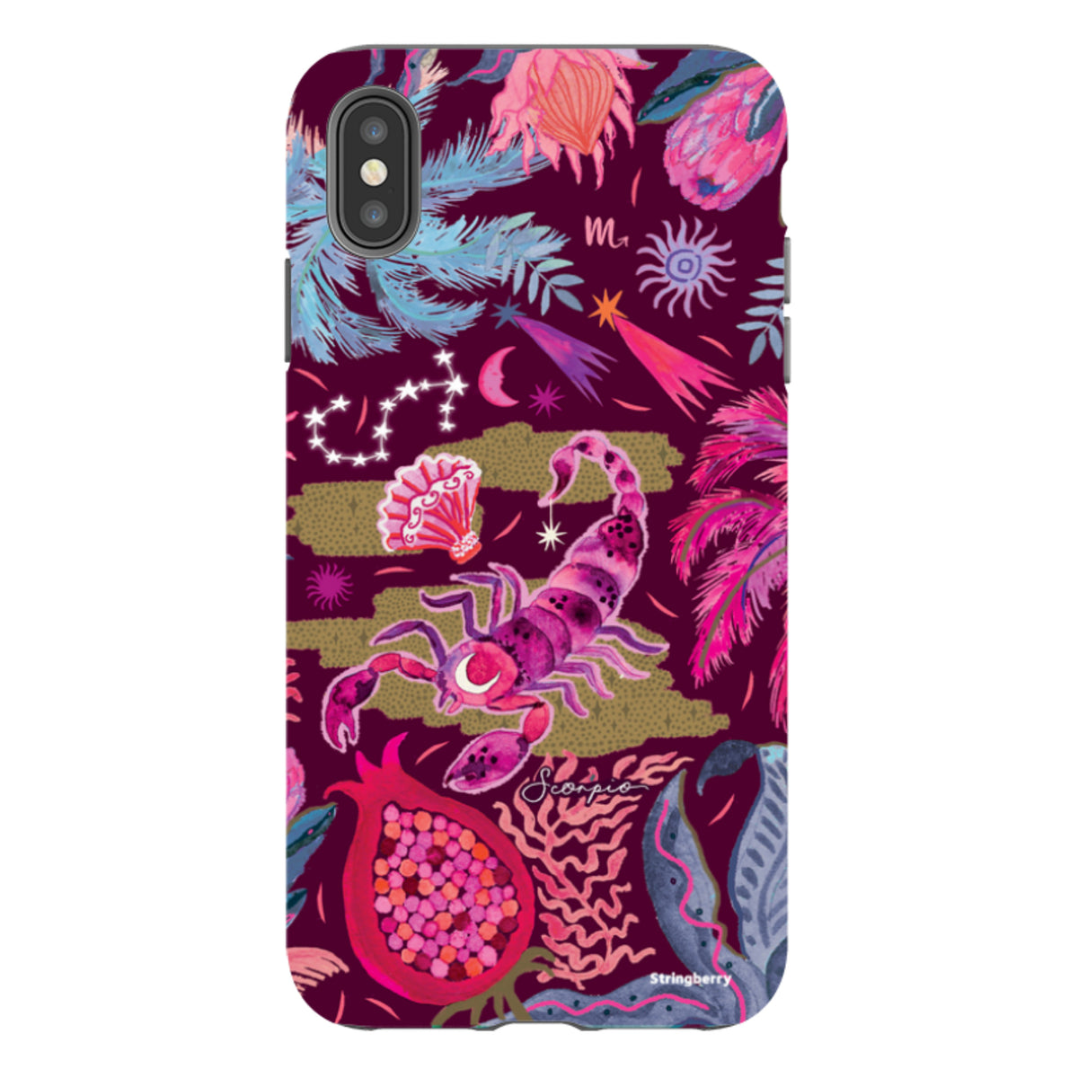 iPhone Tough Case - Scorpio By Emma Frances Grant