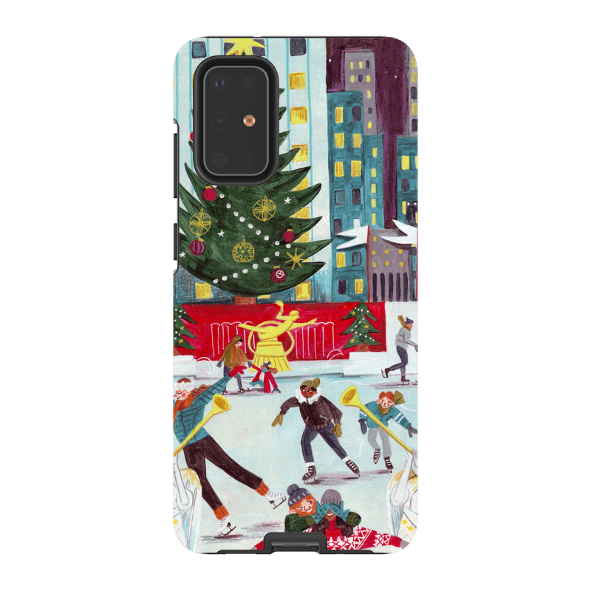 Samsung Tough Case - Xmas In New York By Caroline Bonne Muller