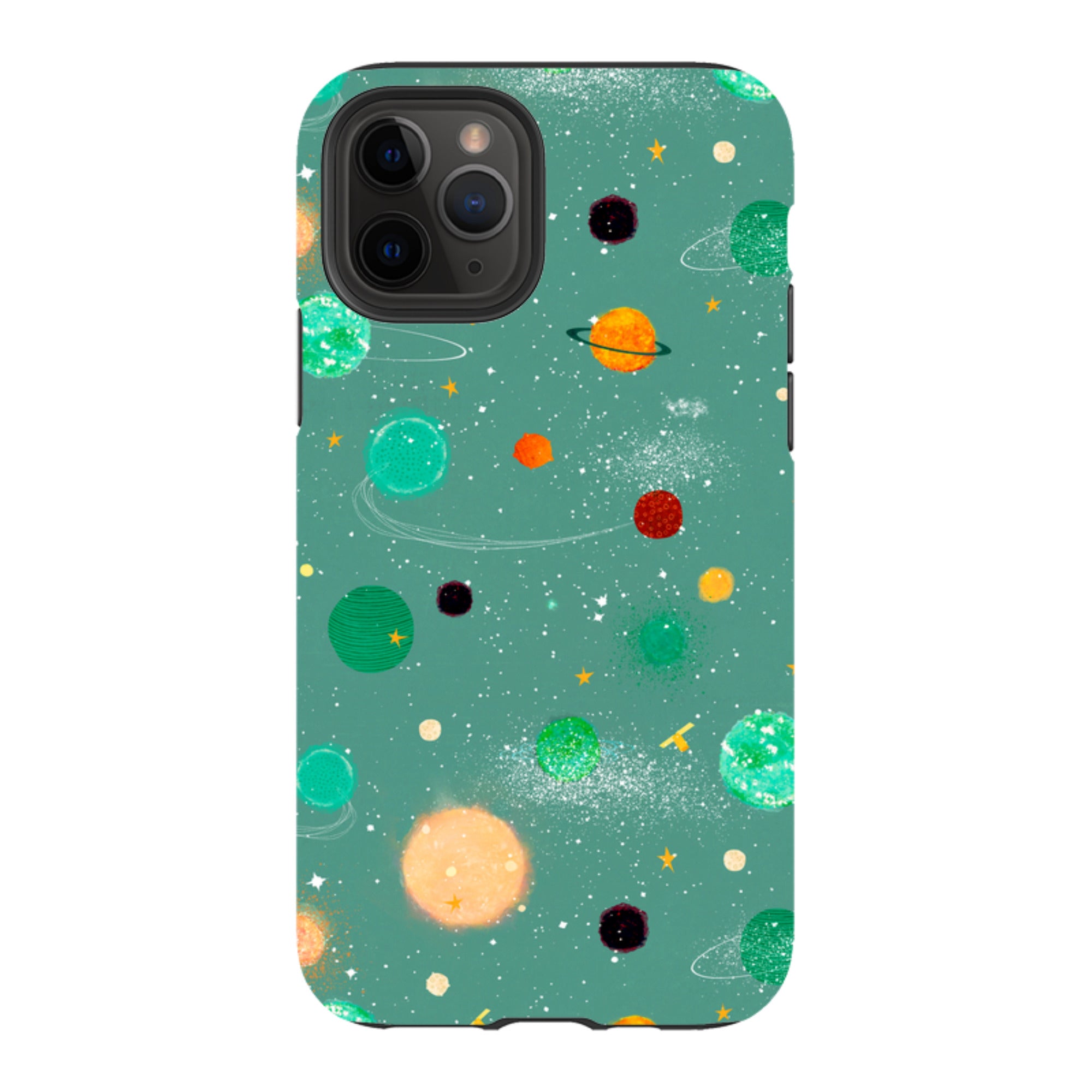 iPhone Tough Case - Far Far Away Green By Katherine Quinn