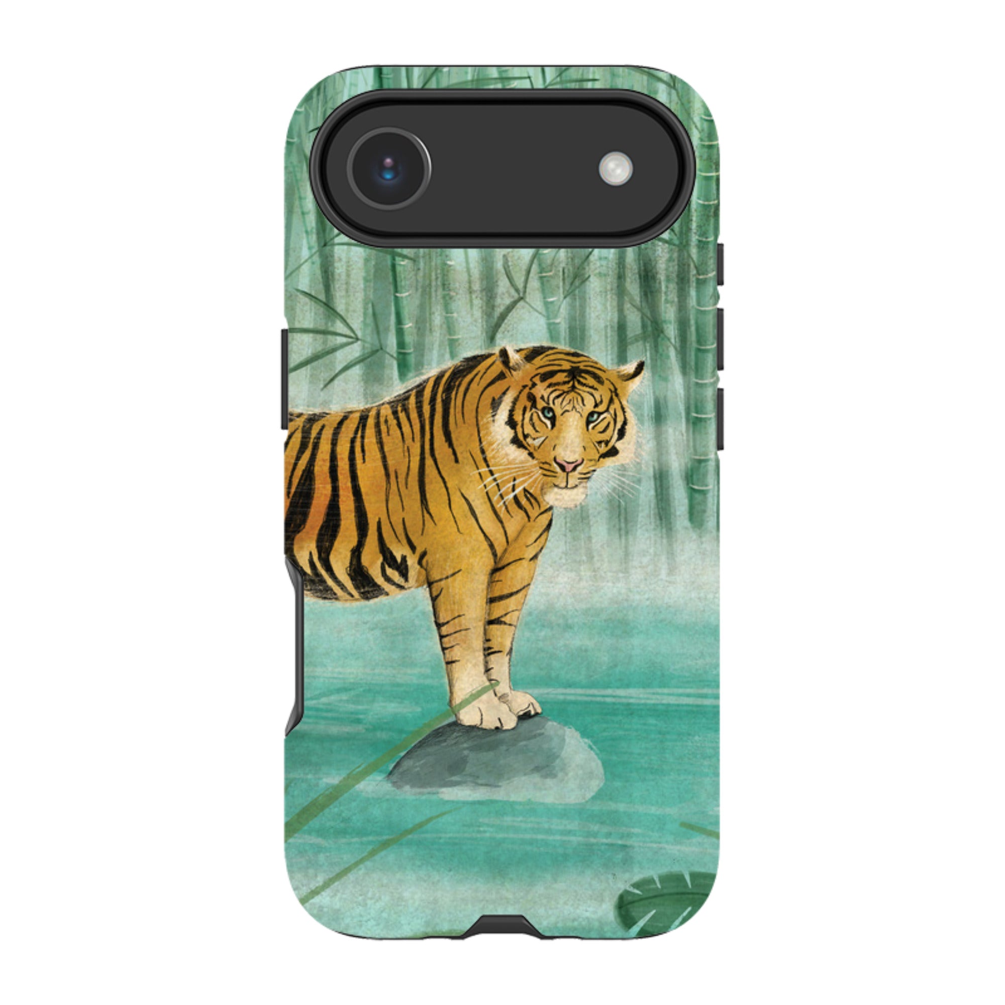 iPhone MagSafe Tough Case - Tiger By Maja Lindberg