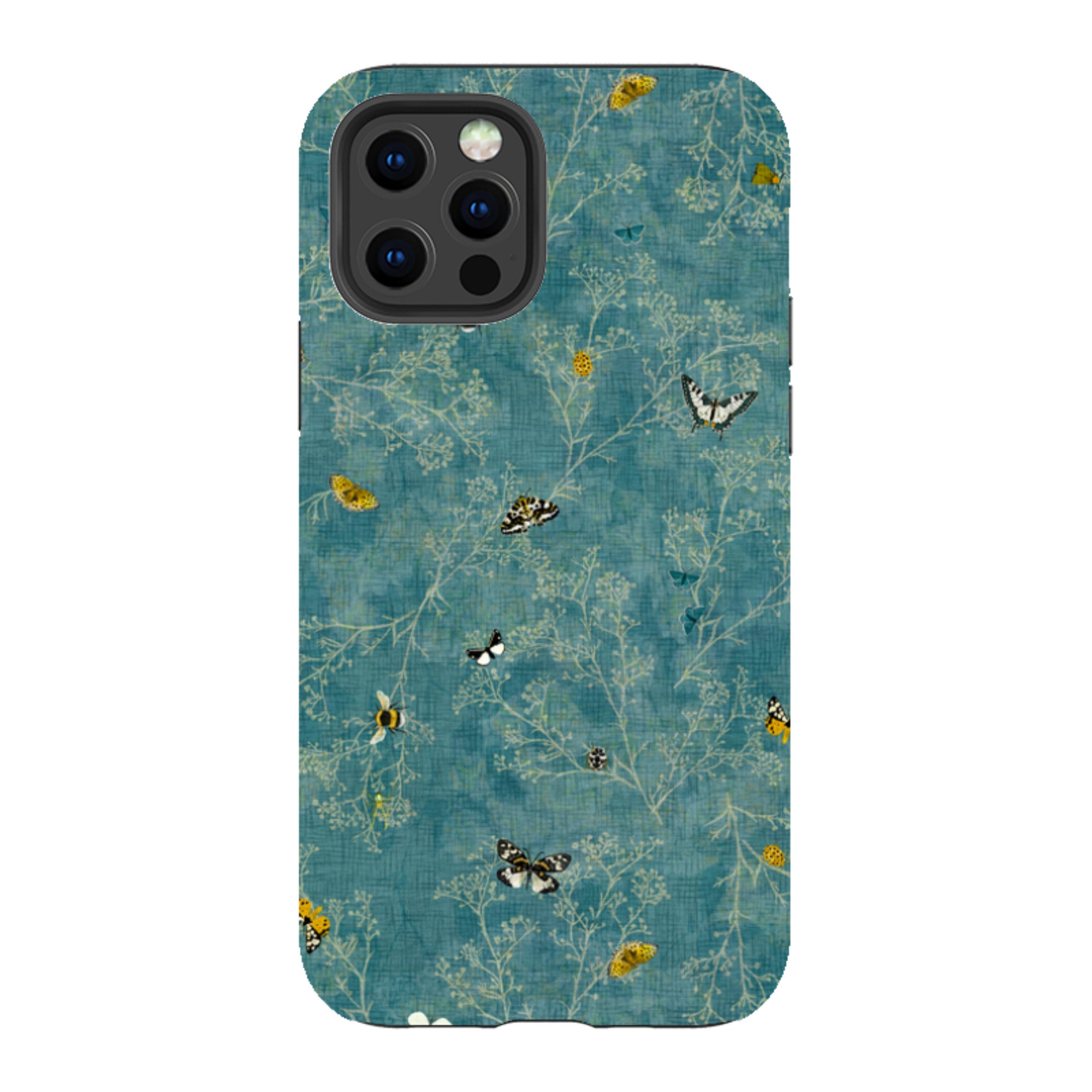 iPhone Tough Case - Chinoiserie Garden Soft Sage By Katherine Quinn