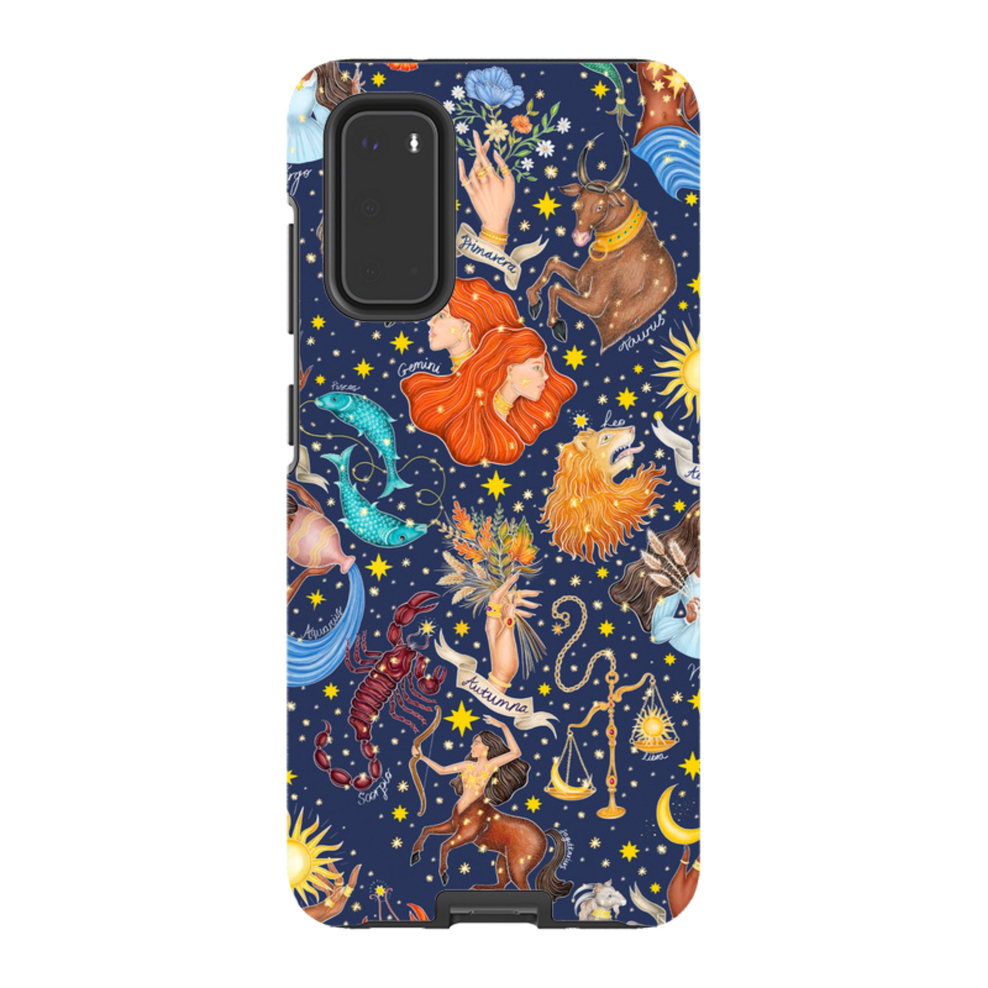 Samsung Tough Case - Zodiac Composite By Catherine Rowe