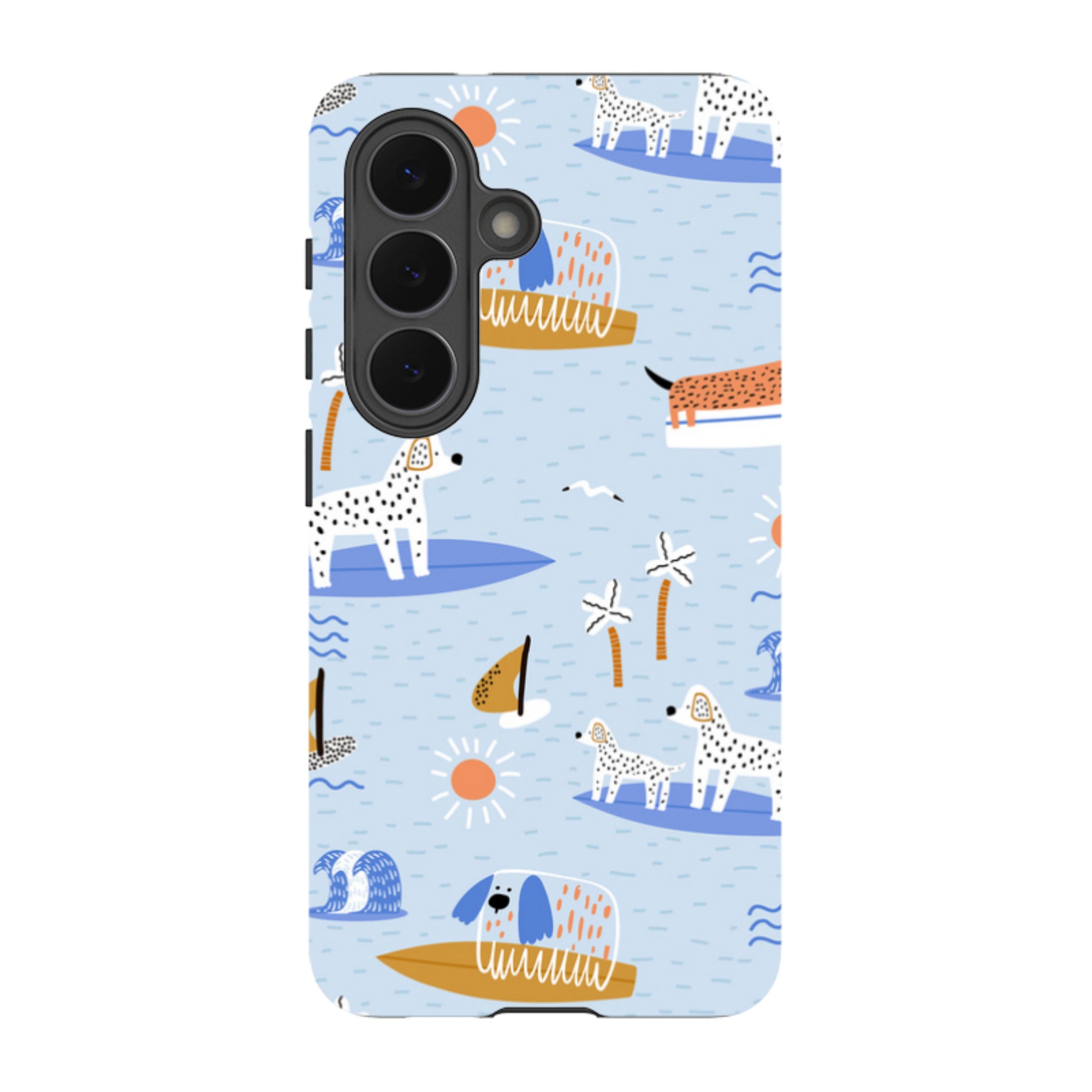 Samsung Tough Case - Surfing Dogs