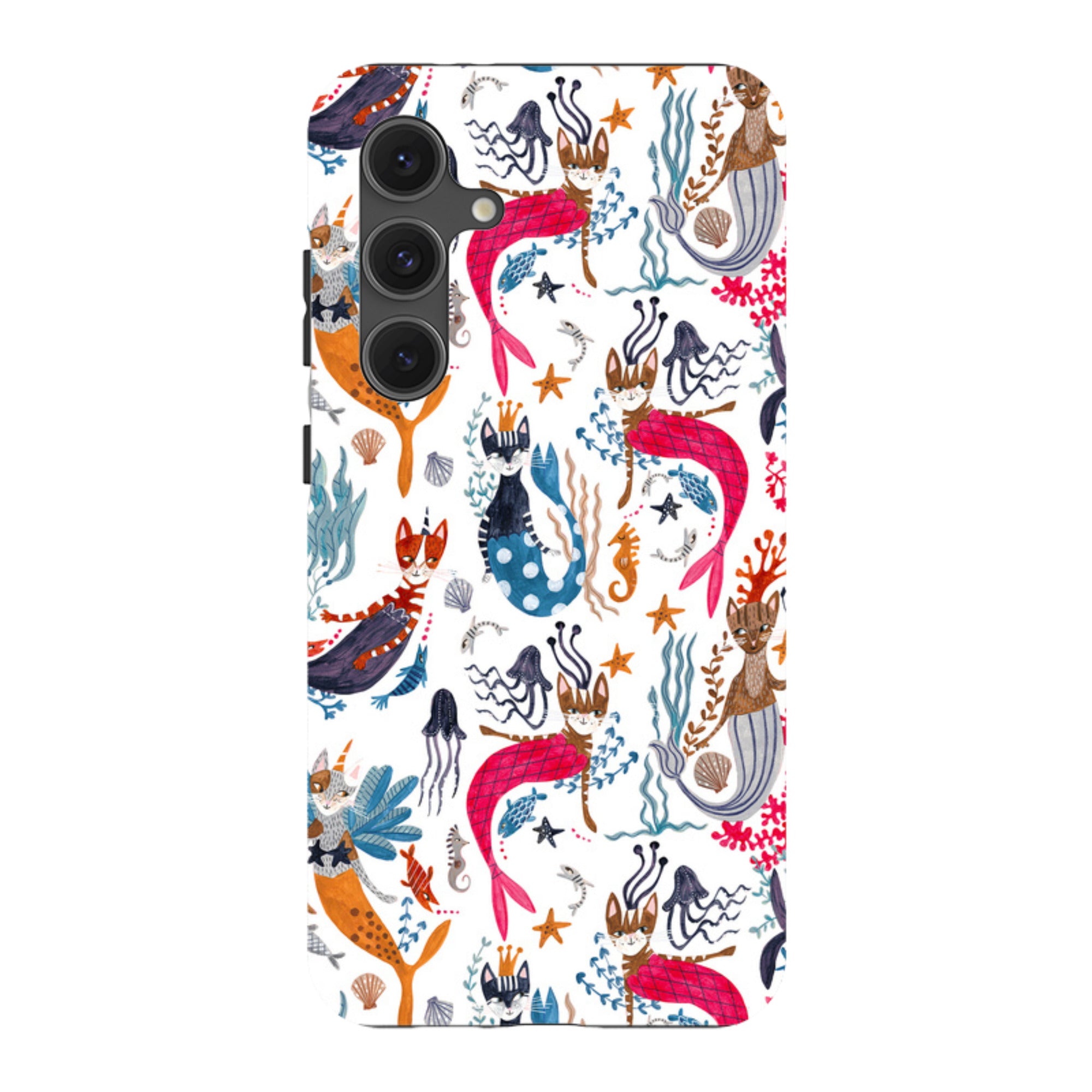 Samsung Tough Case - Cat-Fish By Caroline Bonne Muller