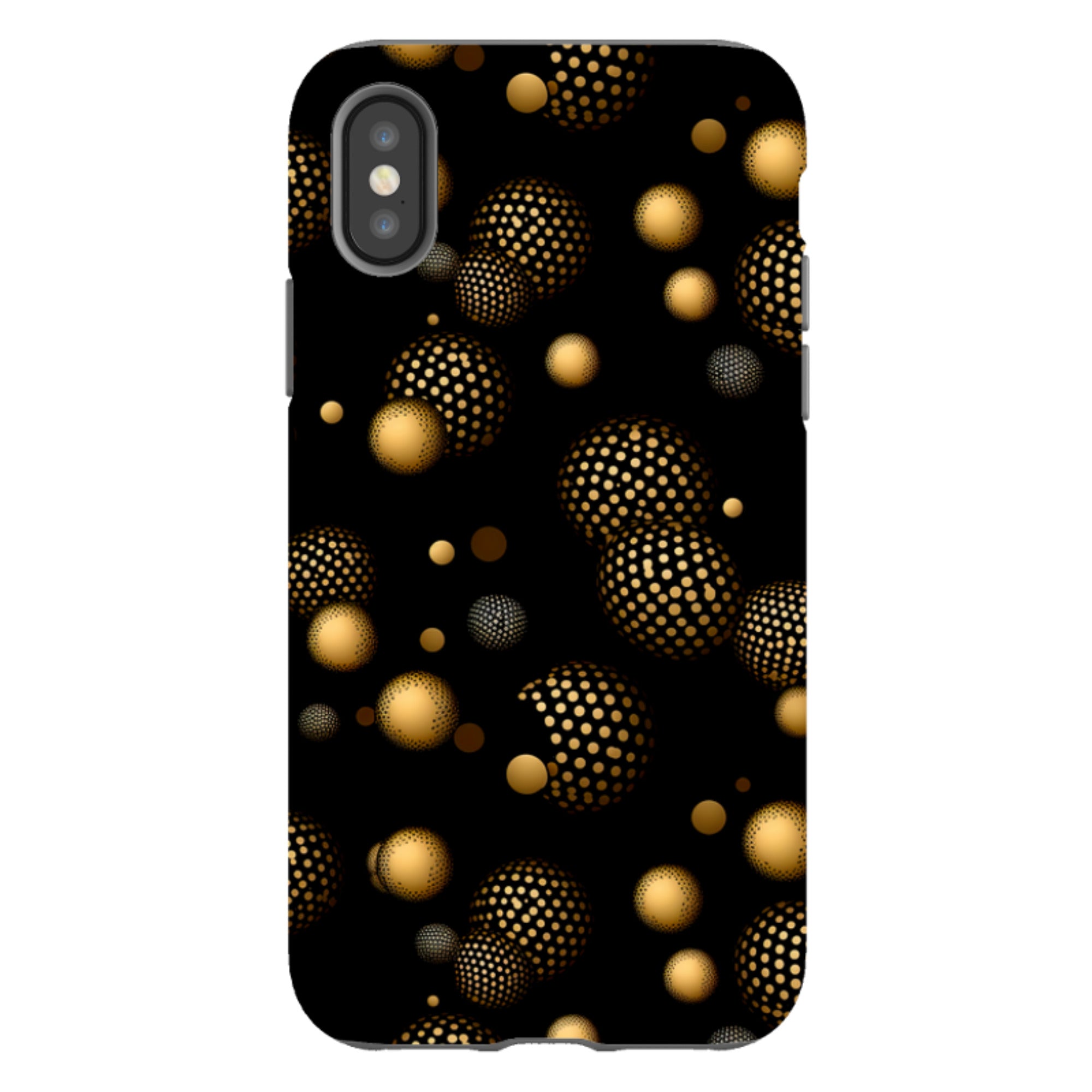 iPhone Case - Dark Polka II