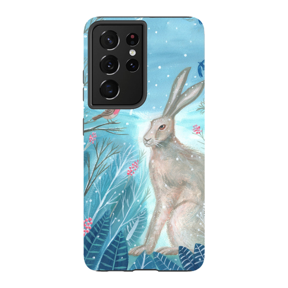 Samsung Tough Case - Winter Hare By Mary Stubberfield