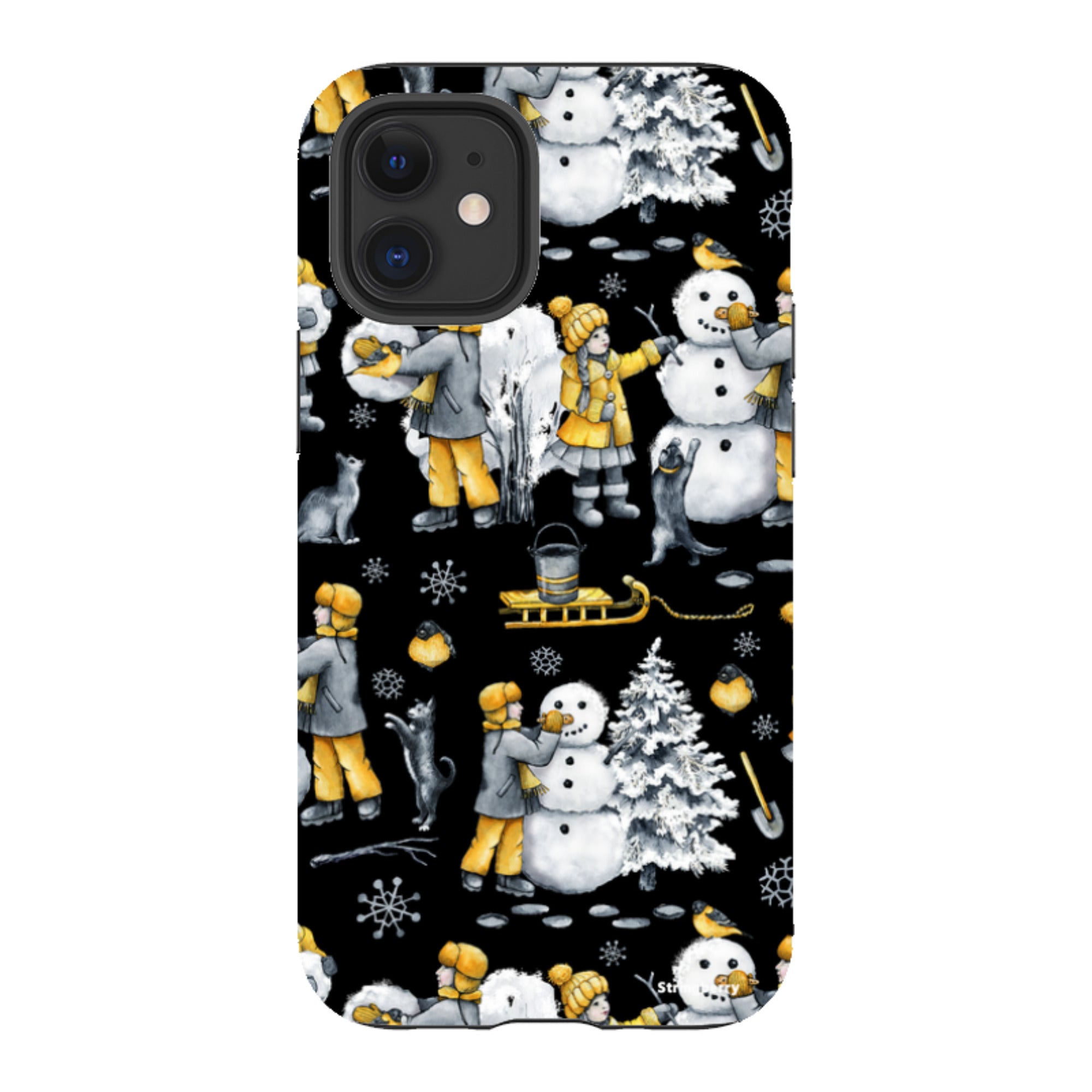 iPhone Tough Case - Me And Snowman
