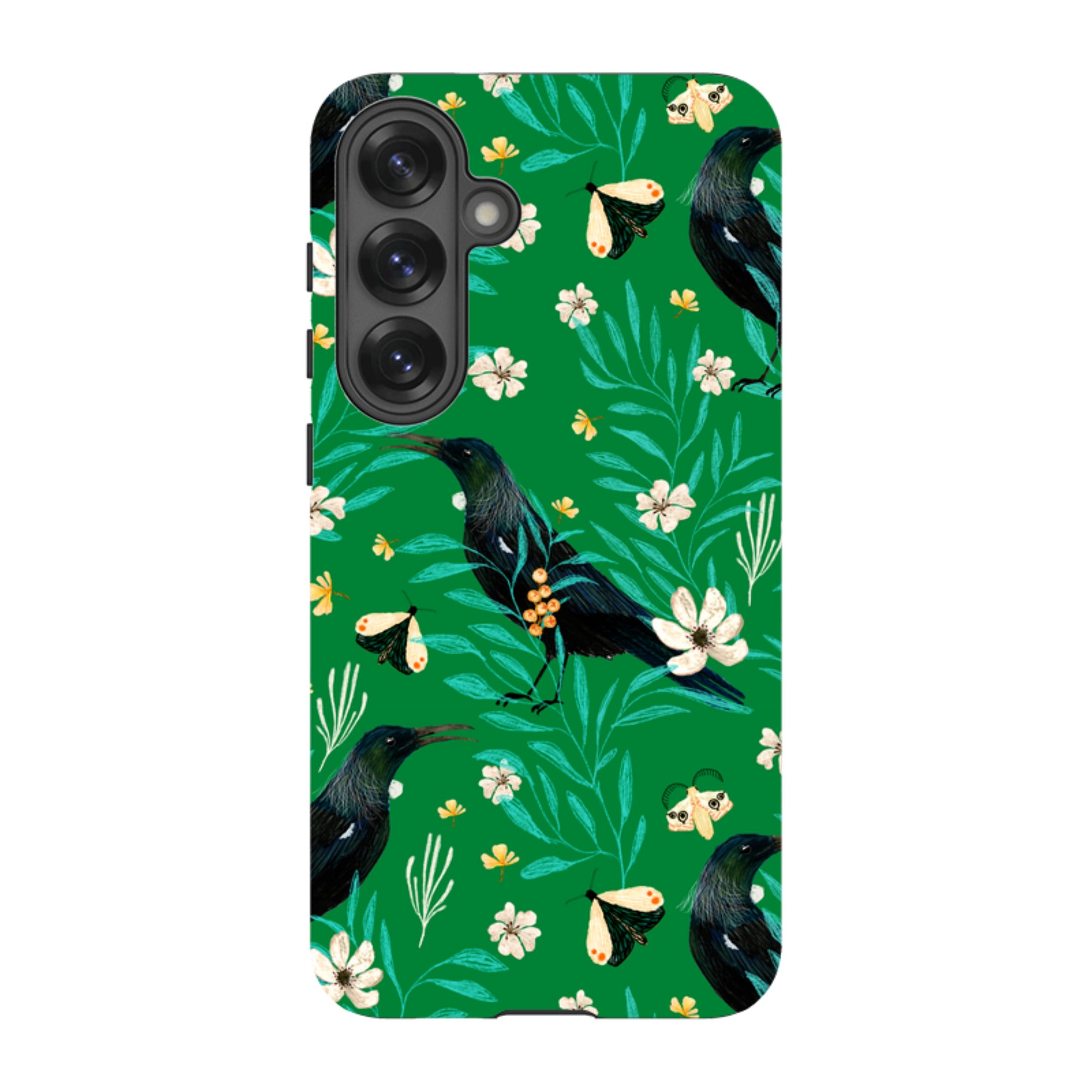 Samsung Tough Case - Tui Green By Katherine Quinn