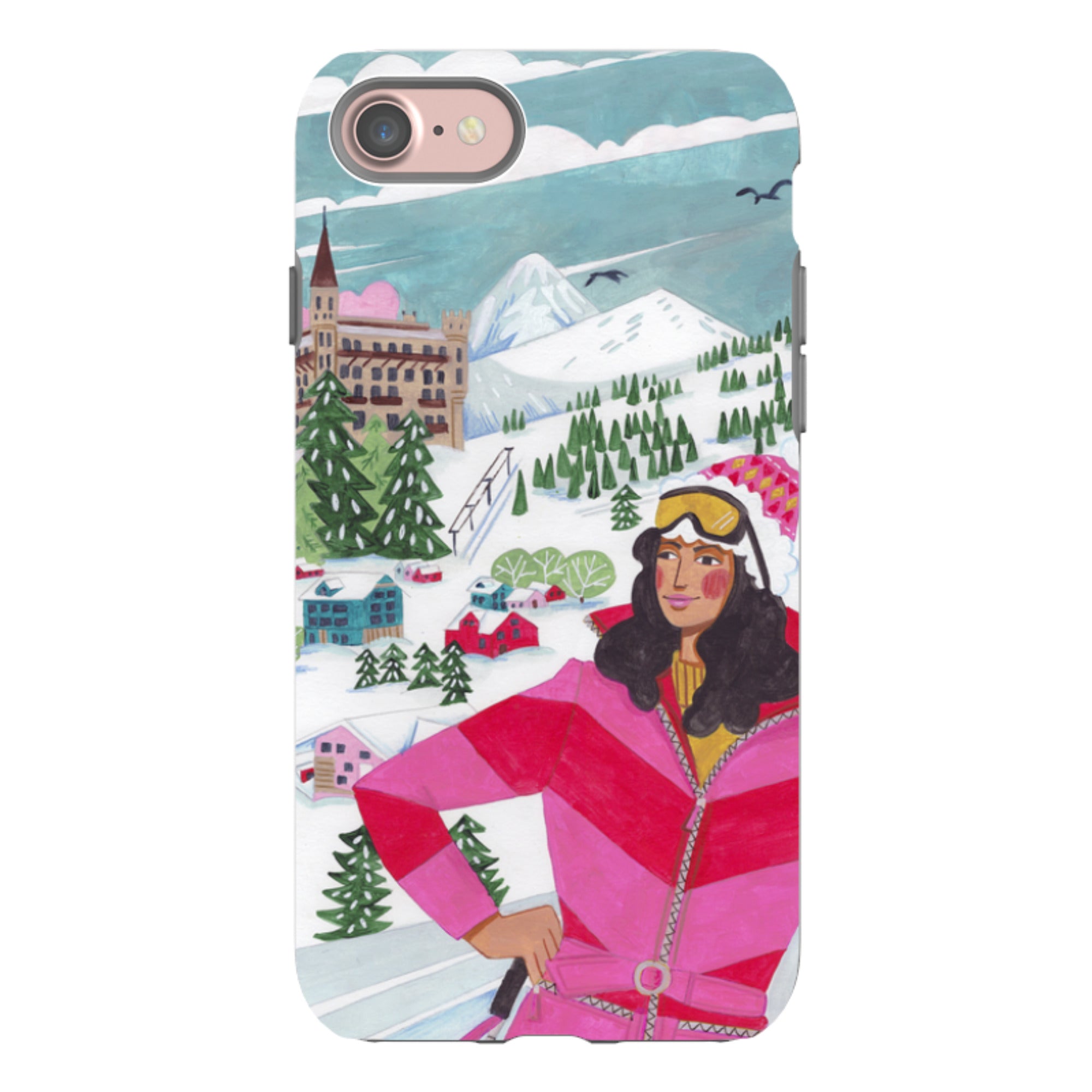 iPhone Tough Case - Gstaad By Caroline Bonne Muller