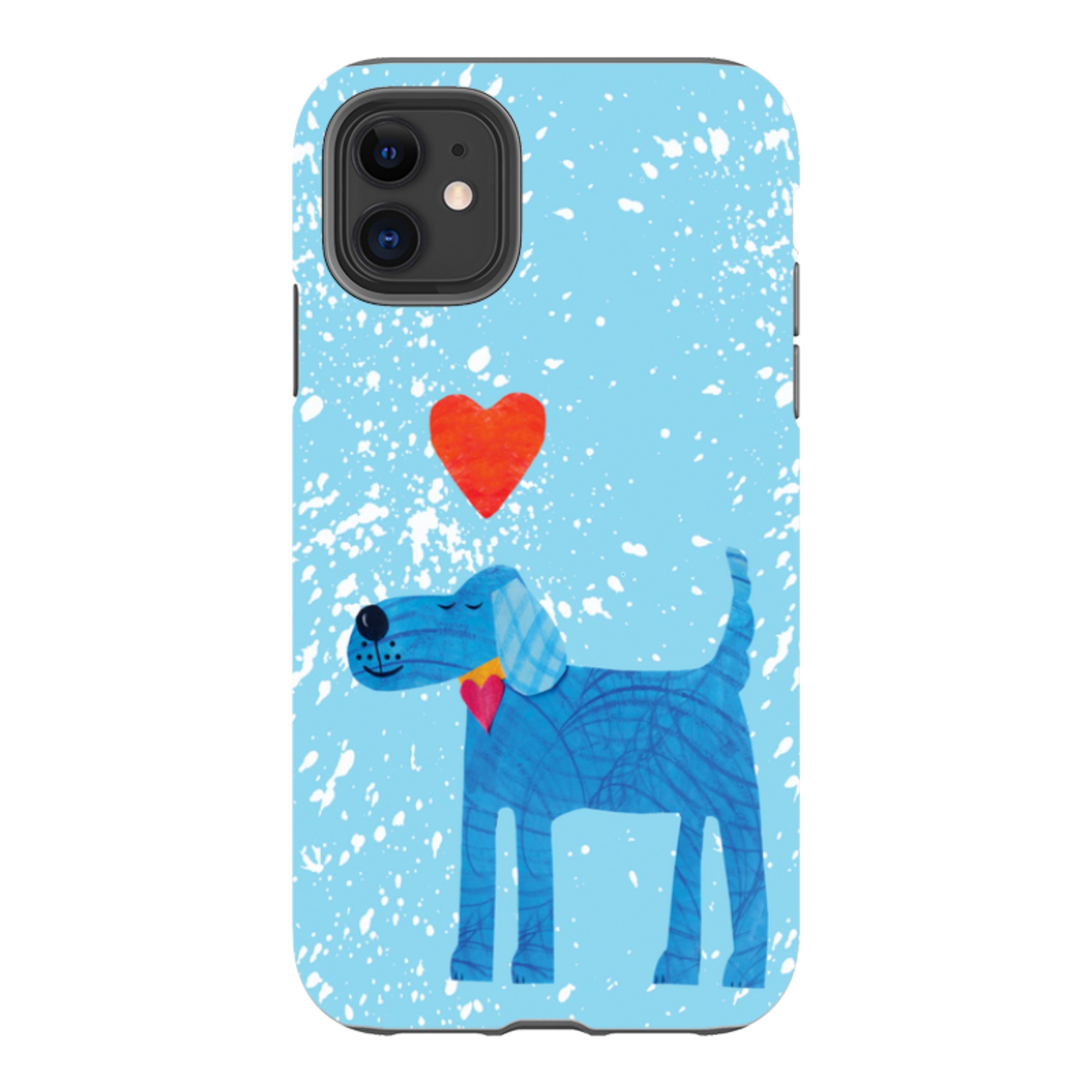 iPhone Tough Case - Blue Dog By Tracey English