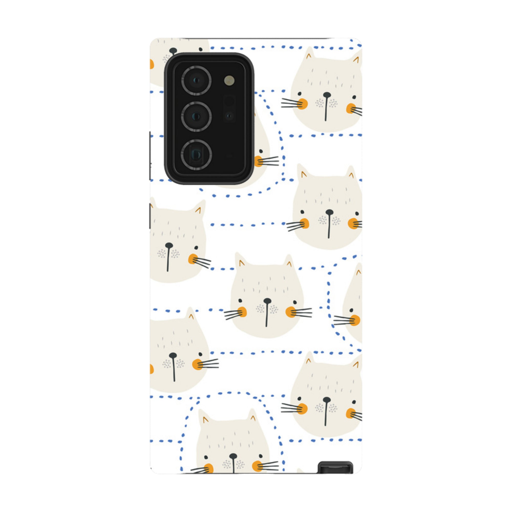 Samsung Tough Case - Cat Tiles