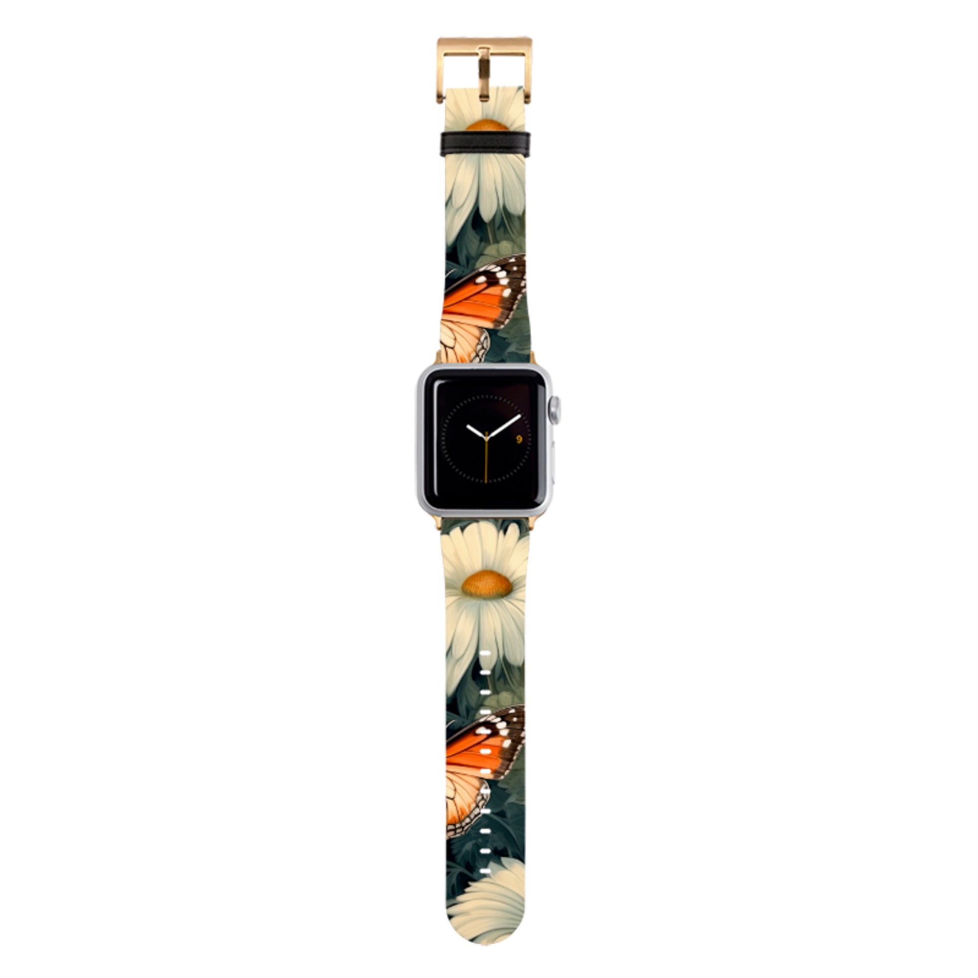 Butterfly Daisies III Apple Watch Strap
