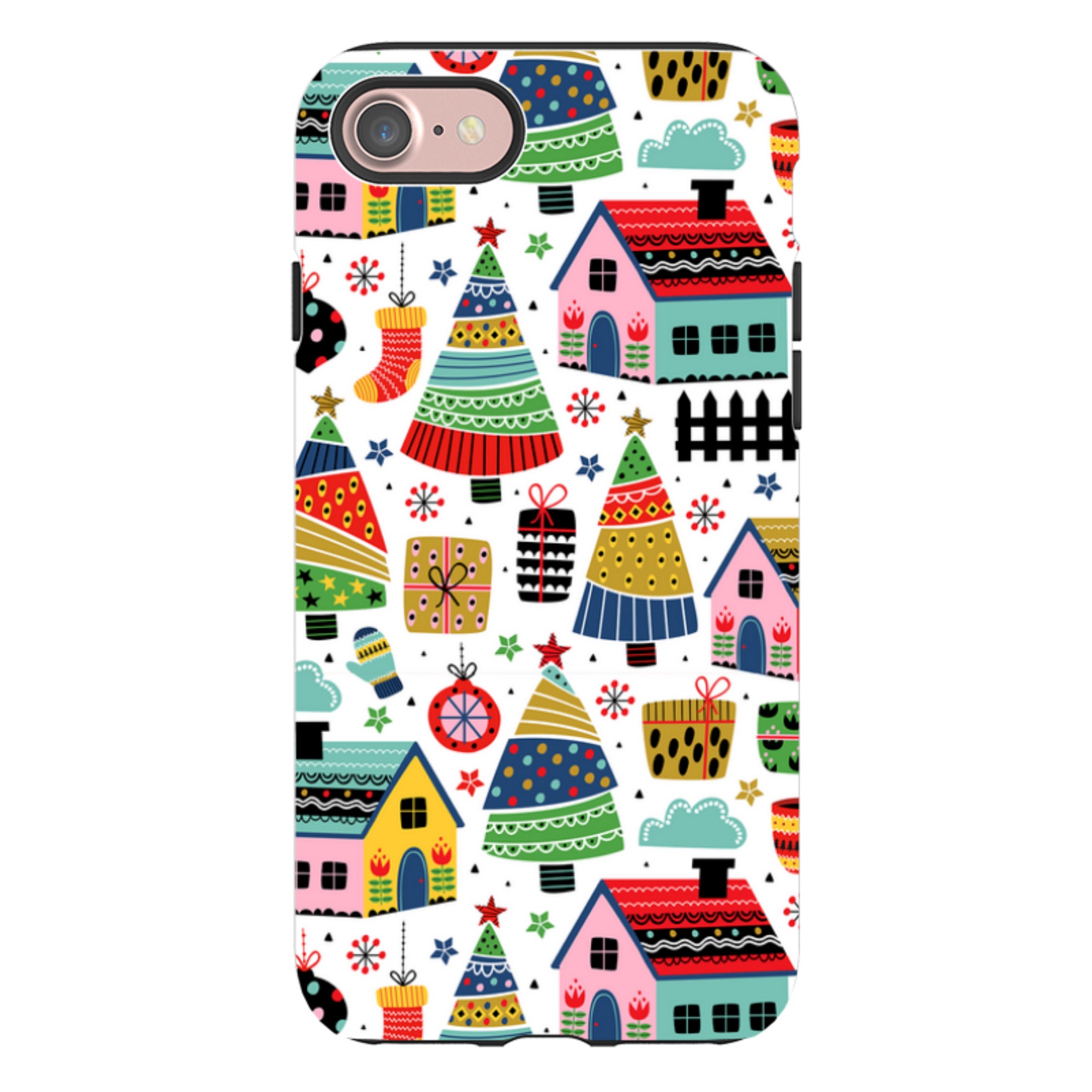 iPhone Tough Case - Scandi Xmas