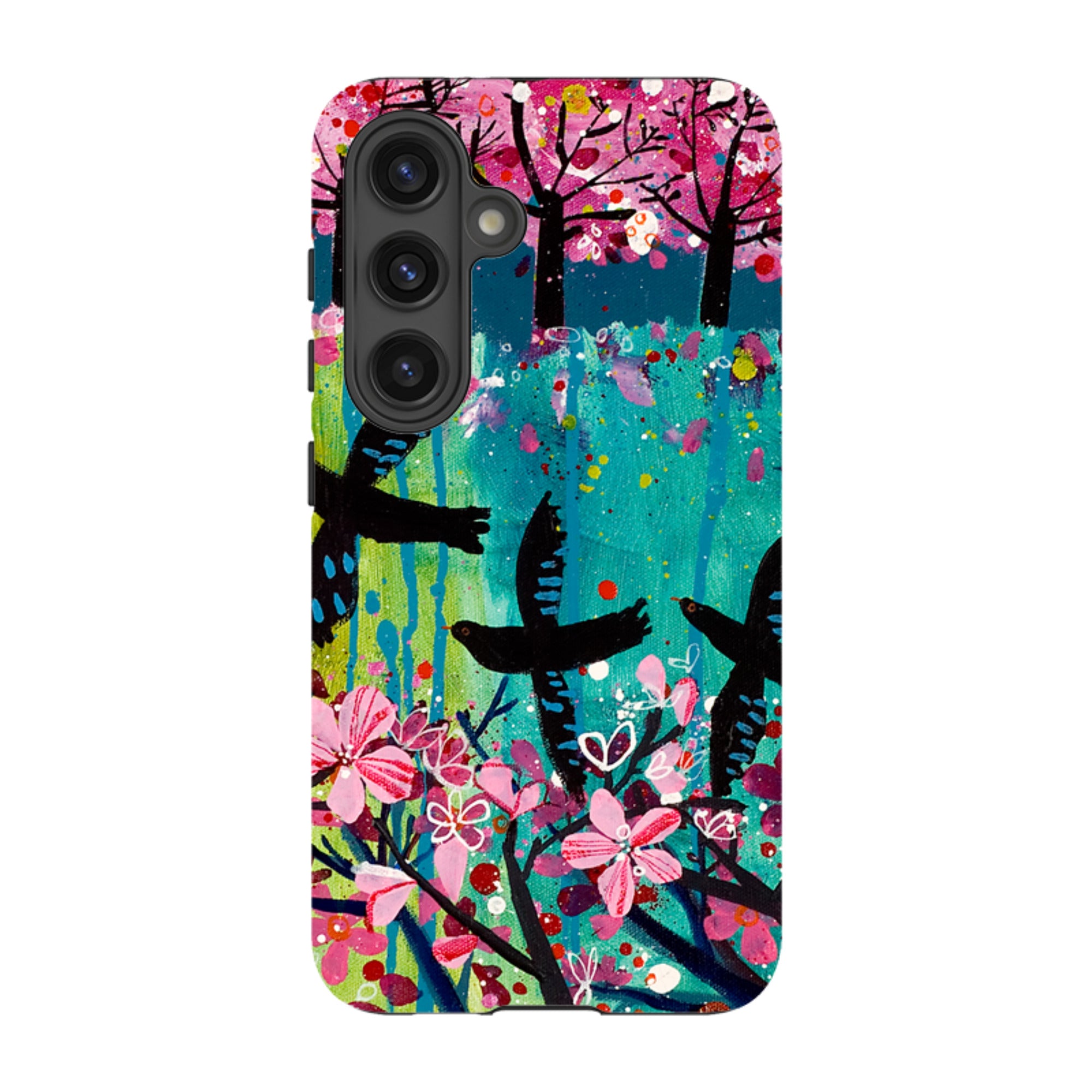 Samsung Tough Case - Blackbirds By Claire West