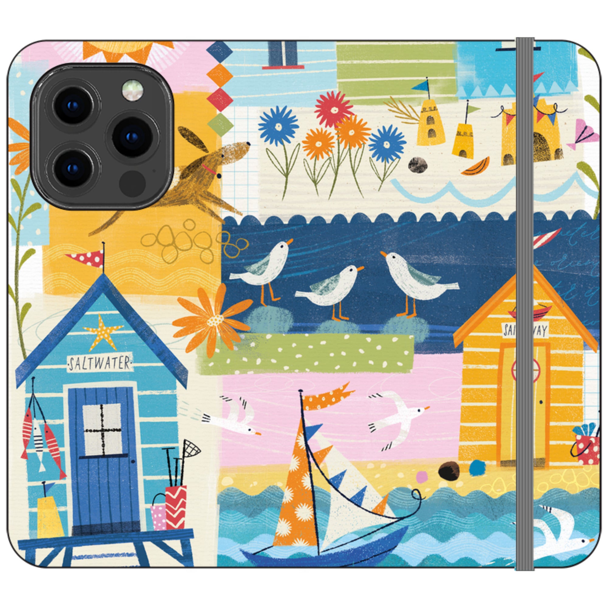 Sunny Days Wallet Case By Ali Brookes