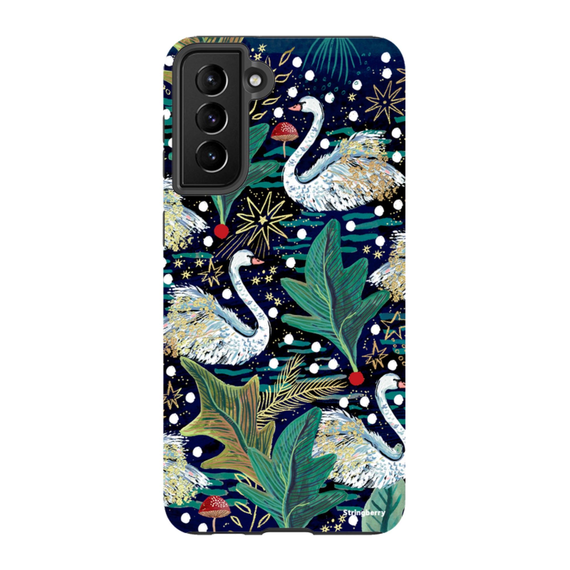 Samsung Tough Case - Swan By Emma Frances Grant