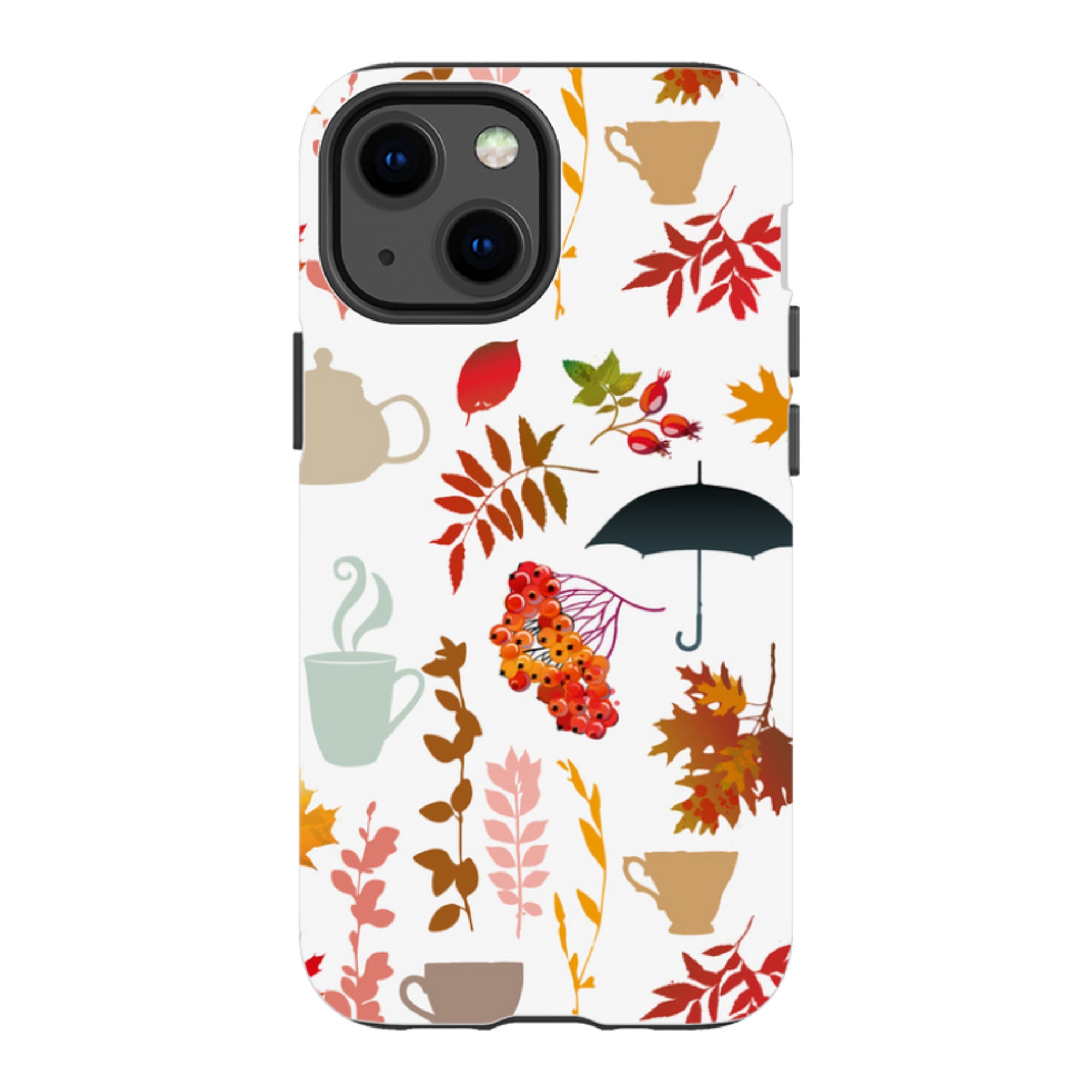 iPhone Tough Case - Autumn Pattern
