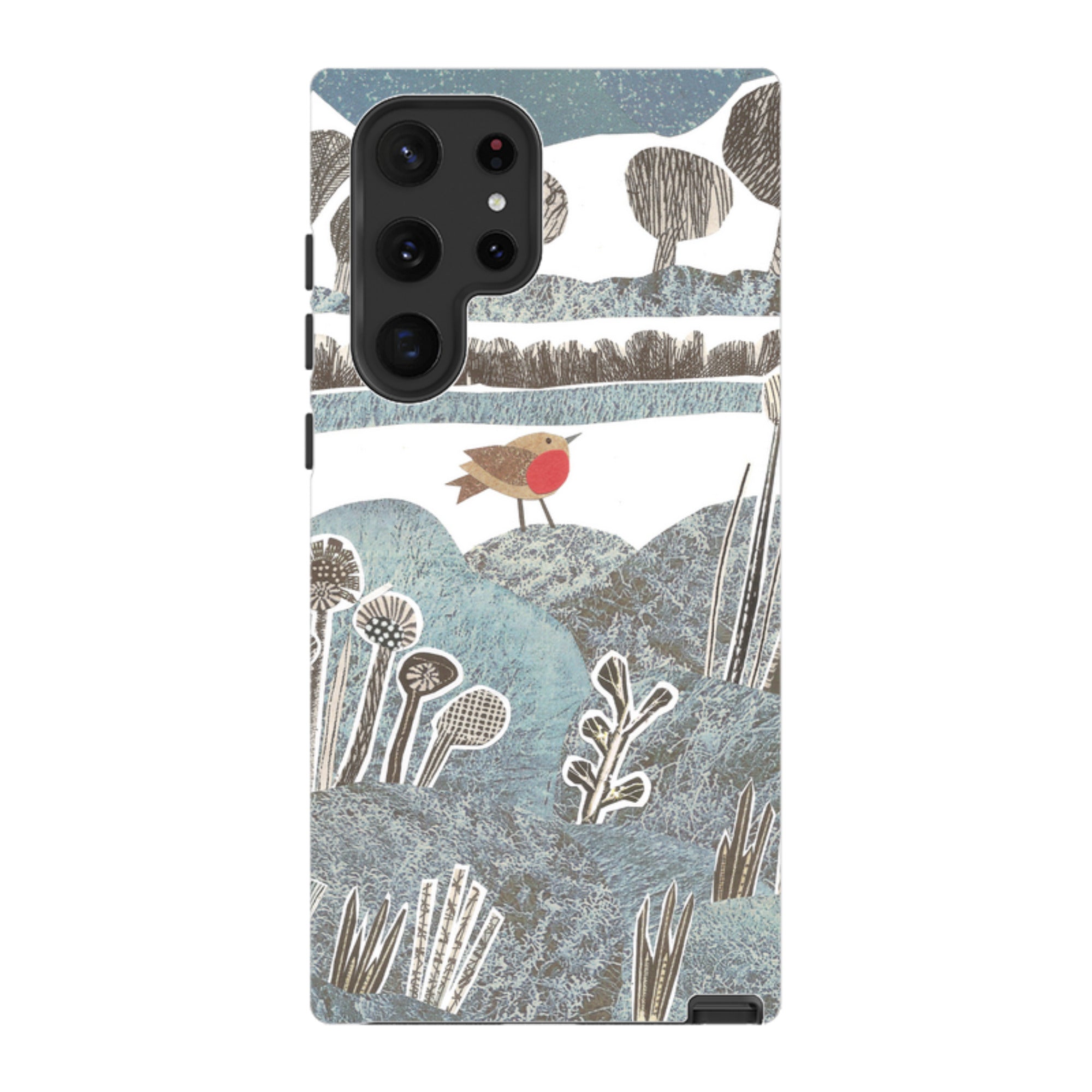 Samsung Tough Case - Frost Robin By Jane Robbins