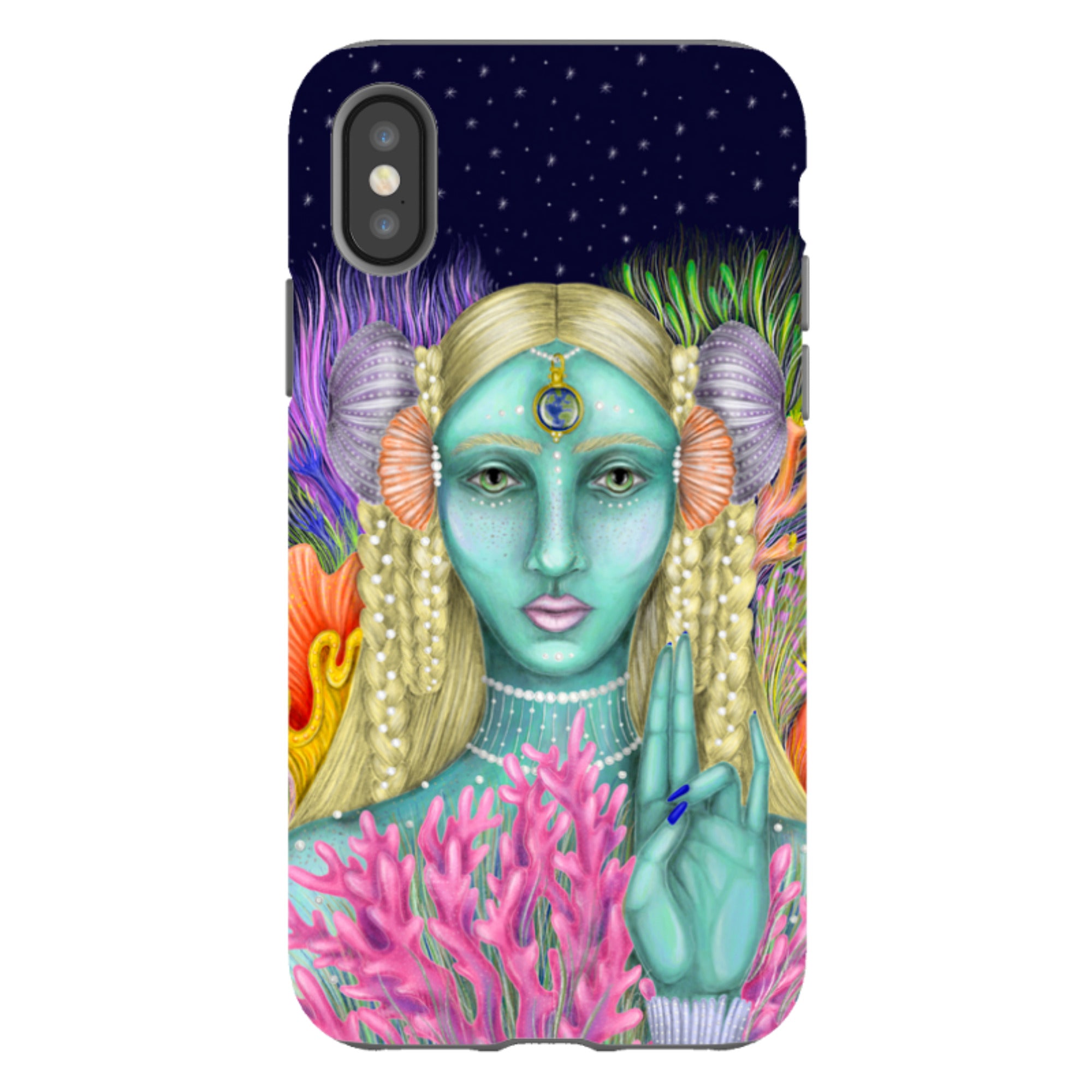 iPhone Tough Case - Corallum By Catherine Rowe