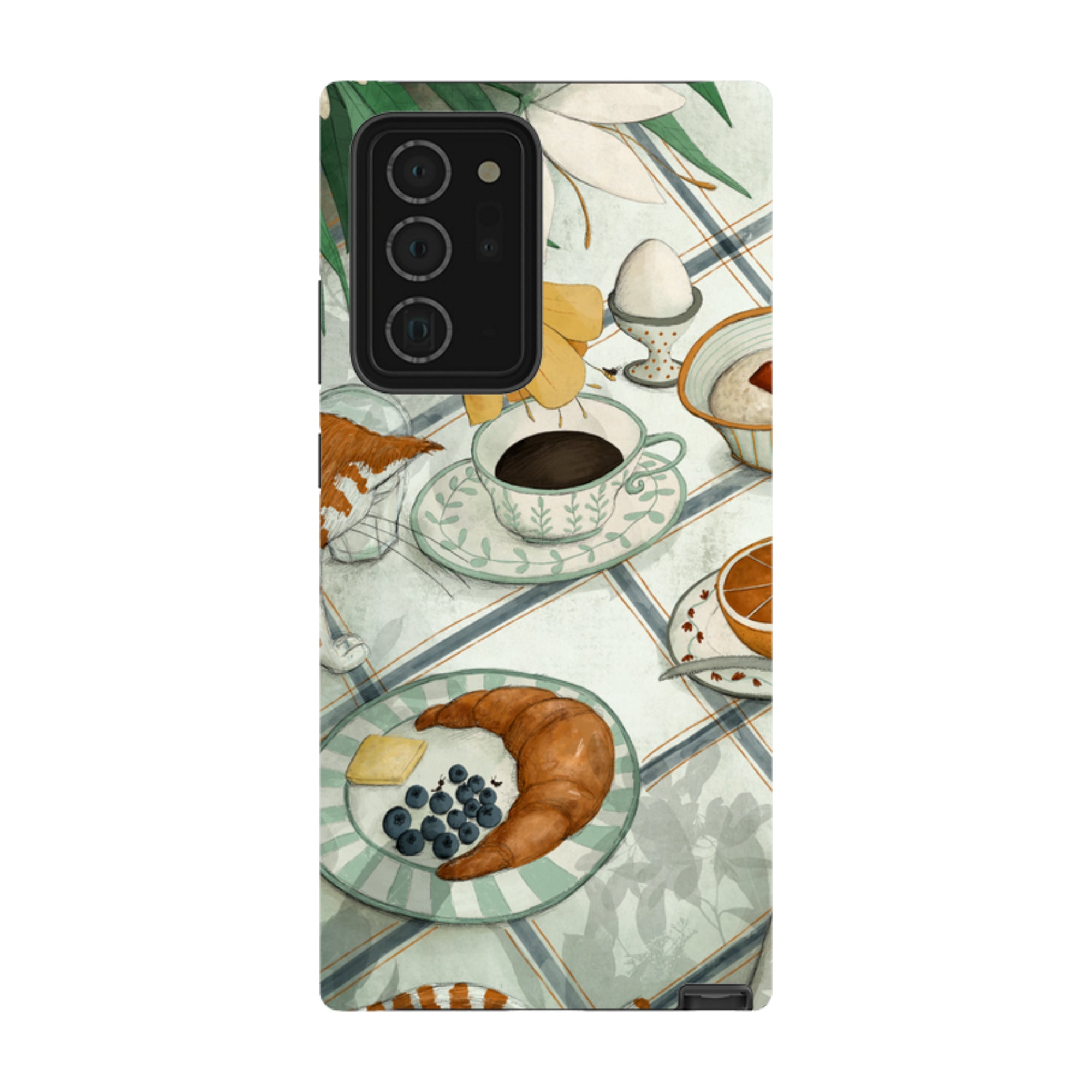 Samsung Tough Case - Hungry Friends By Maja Lindberg