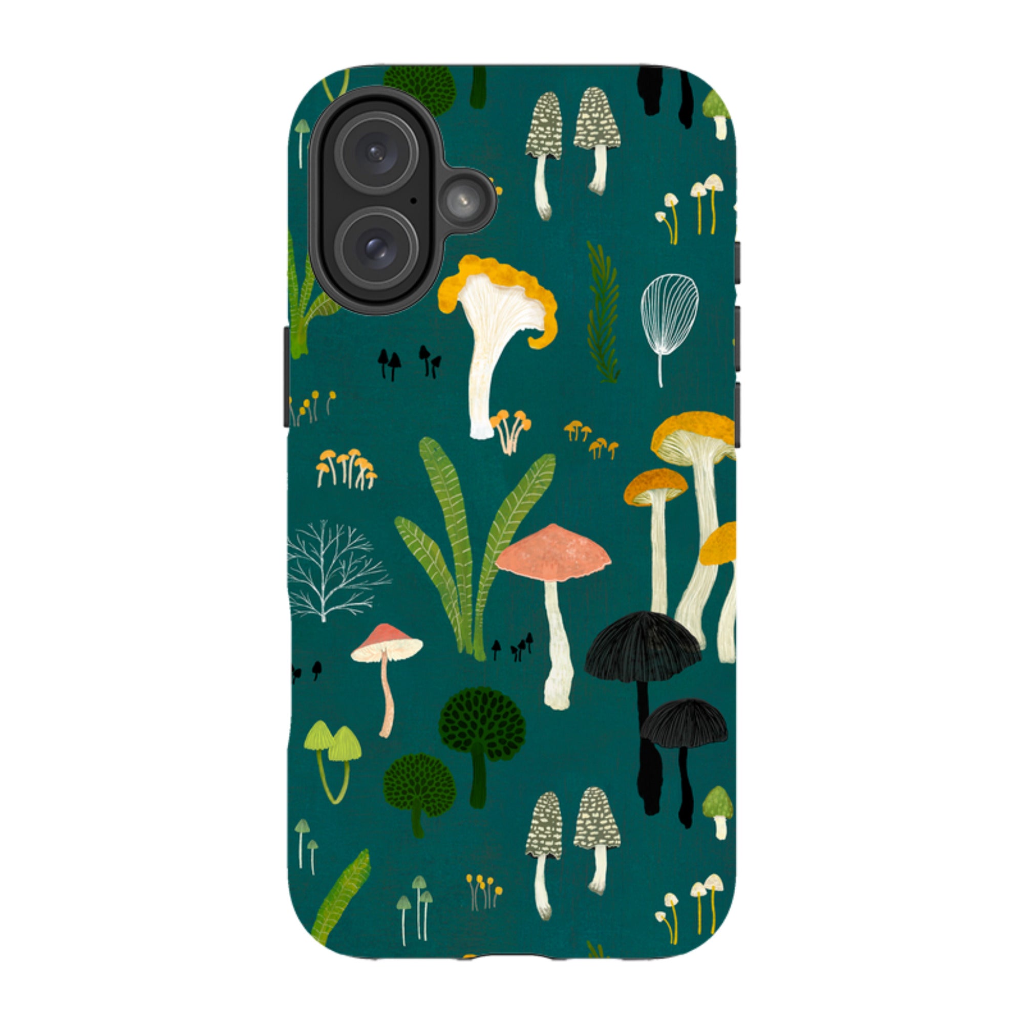 iPhone Tough Case - Mushroom Lake By Katherine Quinn