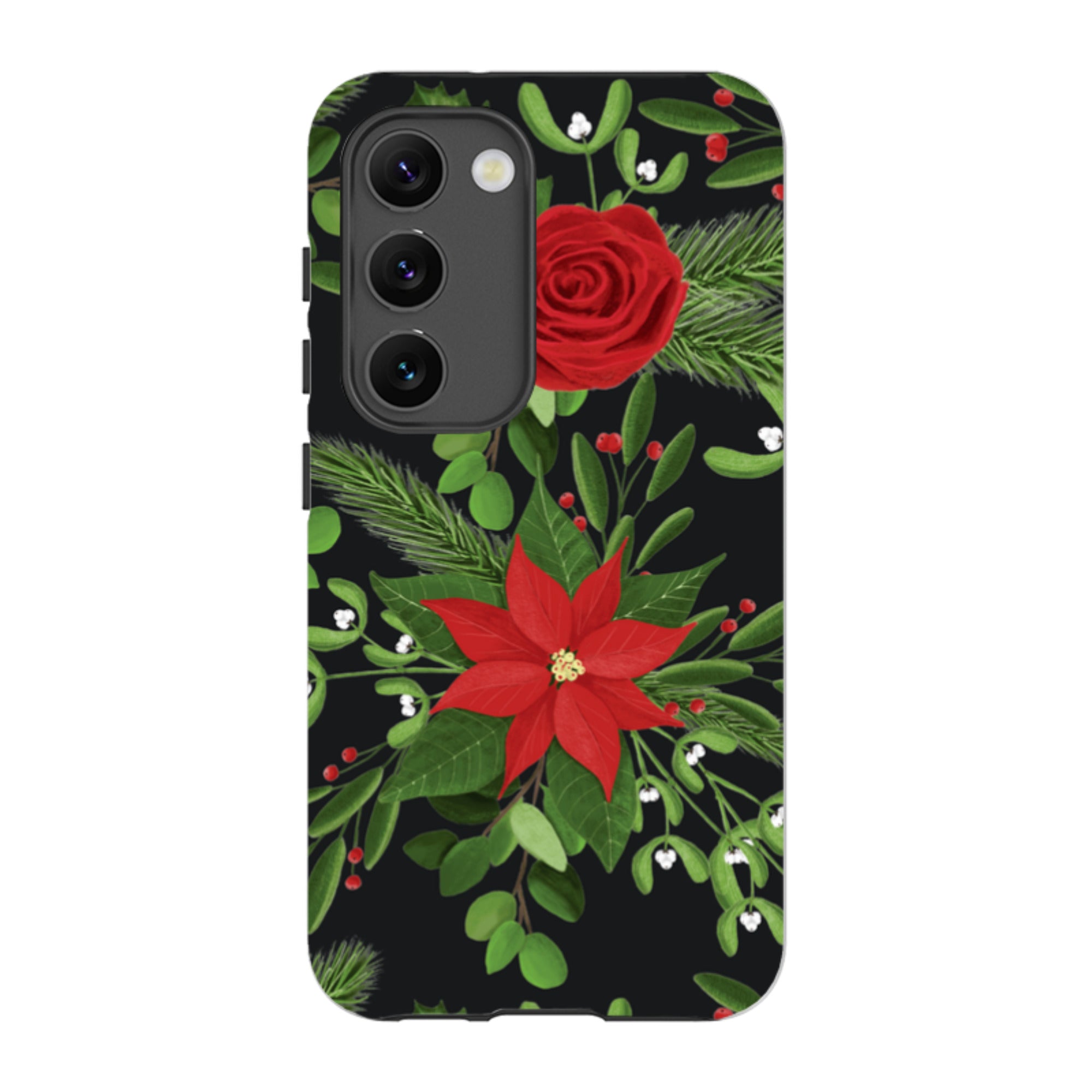 Samsung Tough Case - Black White Plaid By Abby Jacobs