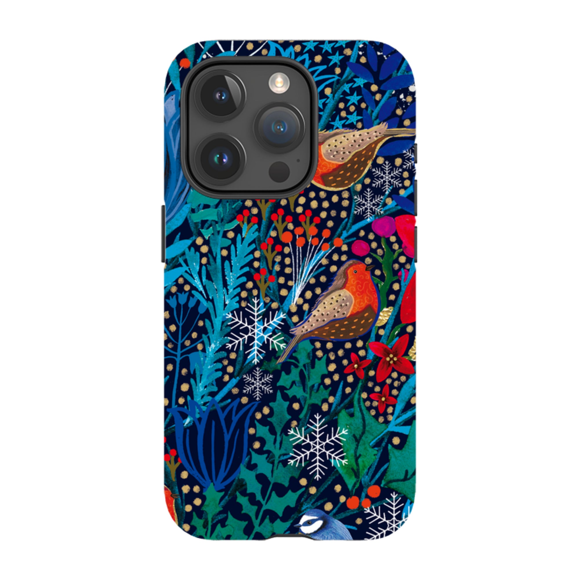 iPhone MagSafe Tough Case - Xmas Robin III By Emma Frances Grant