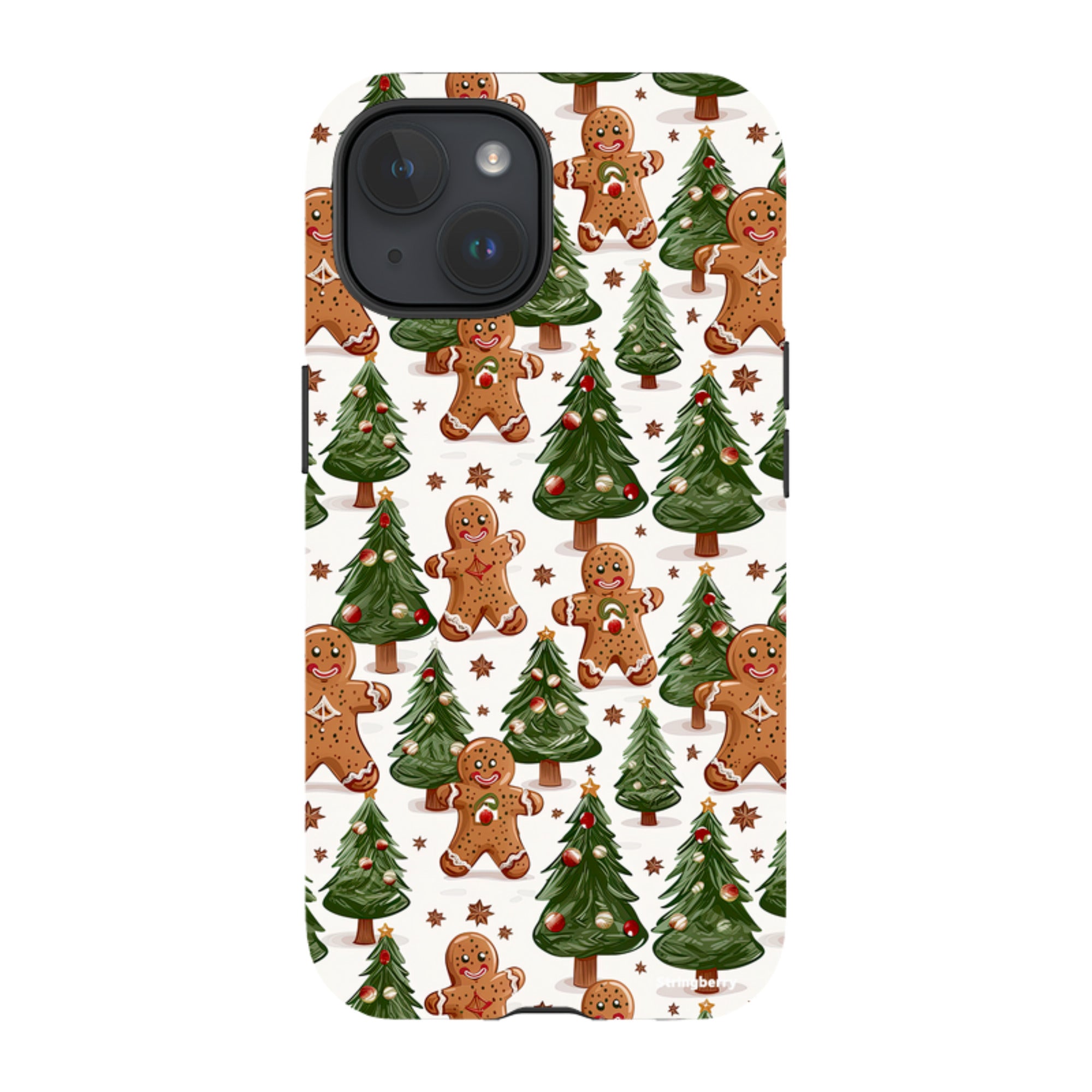 iPhone Tough Case - Ginger Bread Xmas III