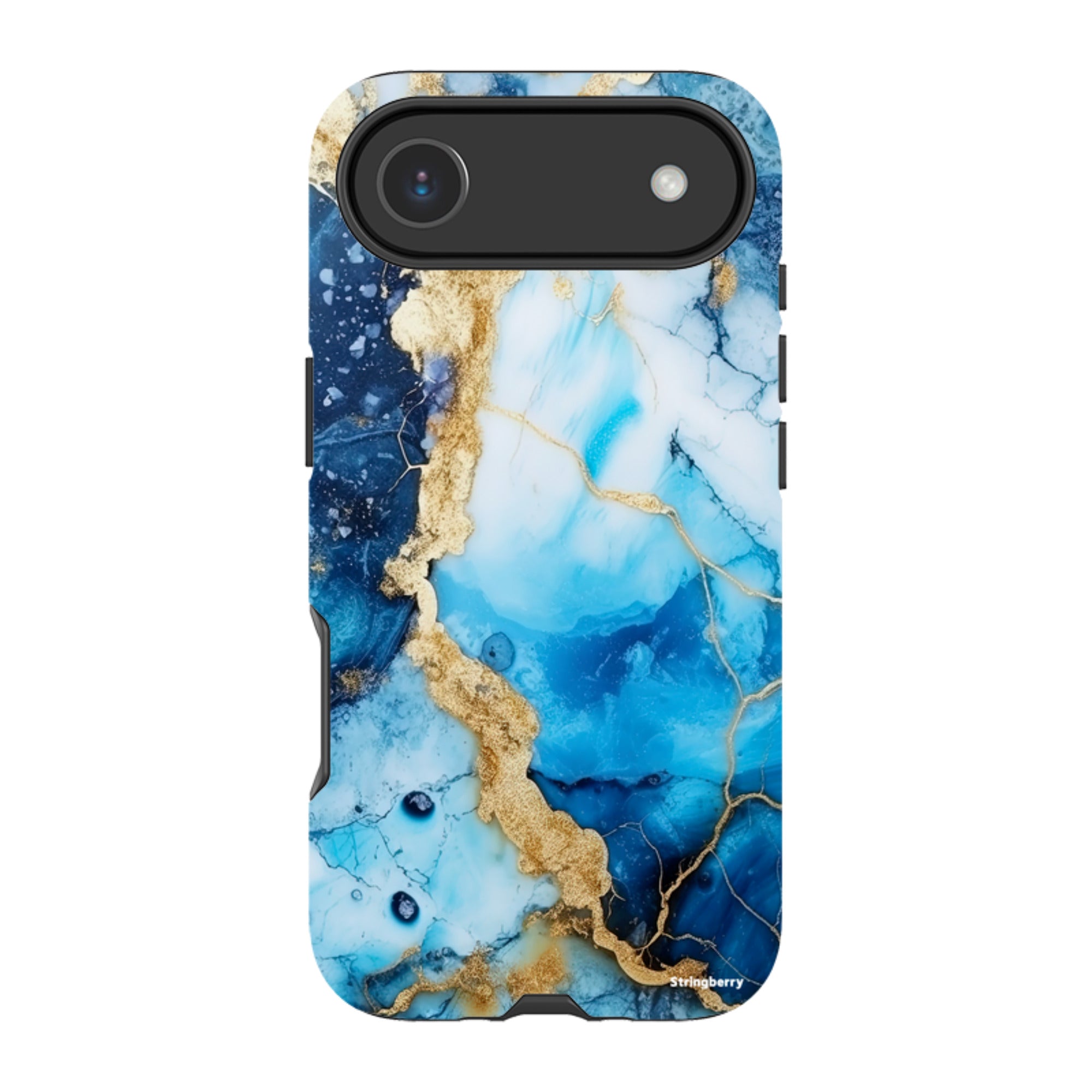 iPhone Tough Case - Blue Marbs