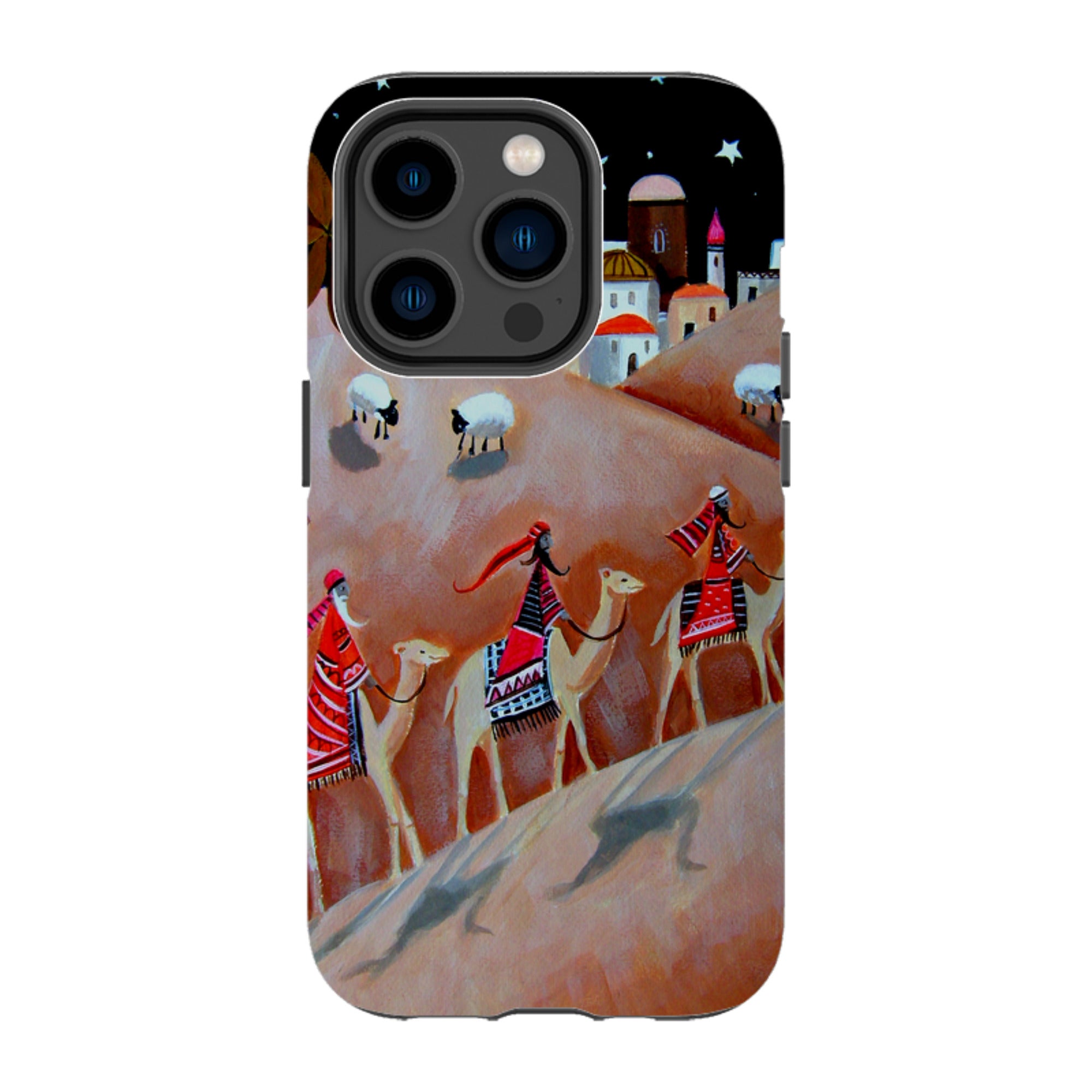 iPhone Tough Case - We Three Kings By Mary Stubberfield