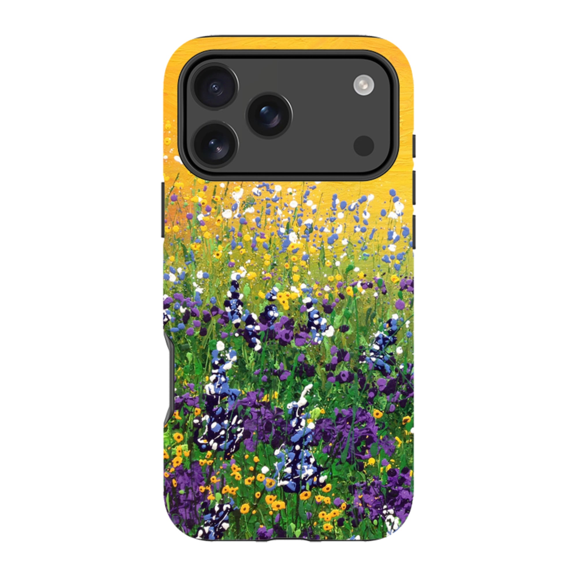 iPhone MagSafe Tough Case - Sunshine Meadow By Linda Calvert Jacobson