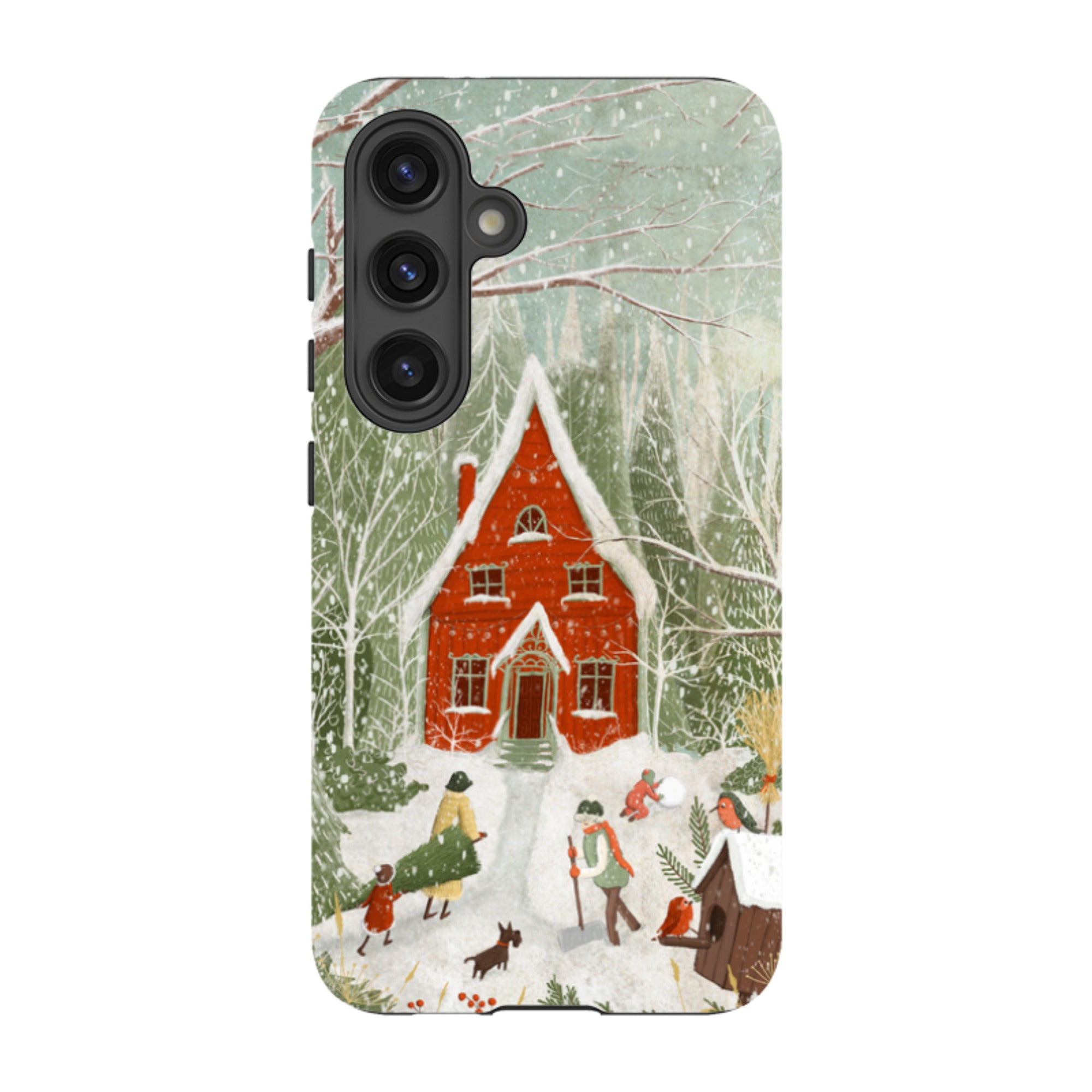 Samsung Tough Case - Christmas Garden Day By Maja Lindberg