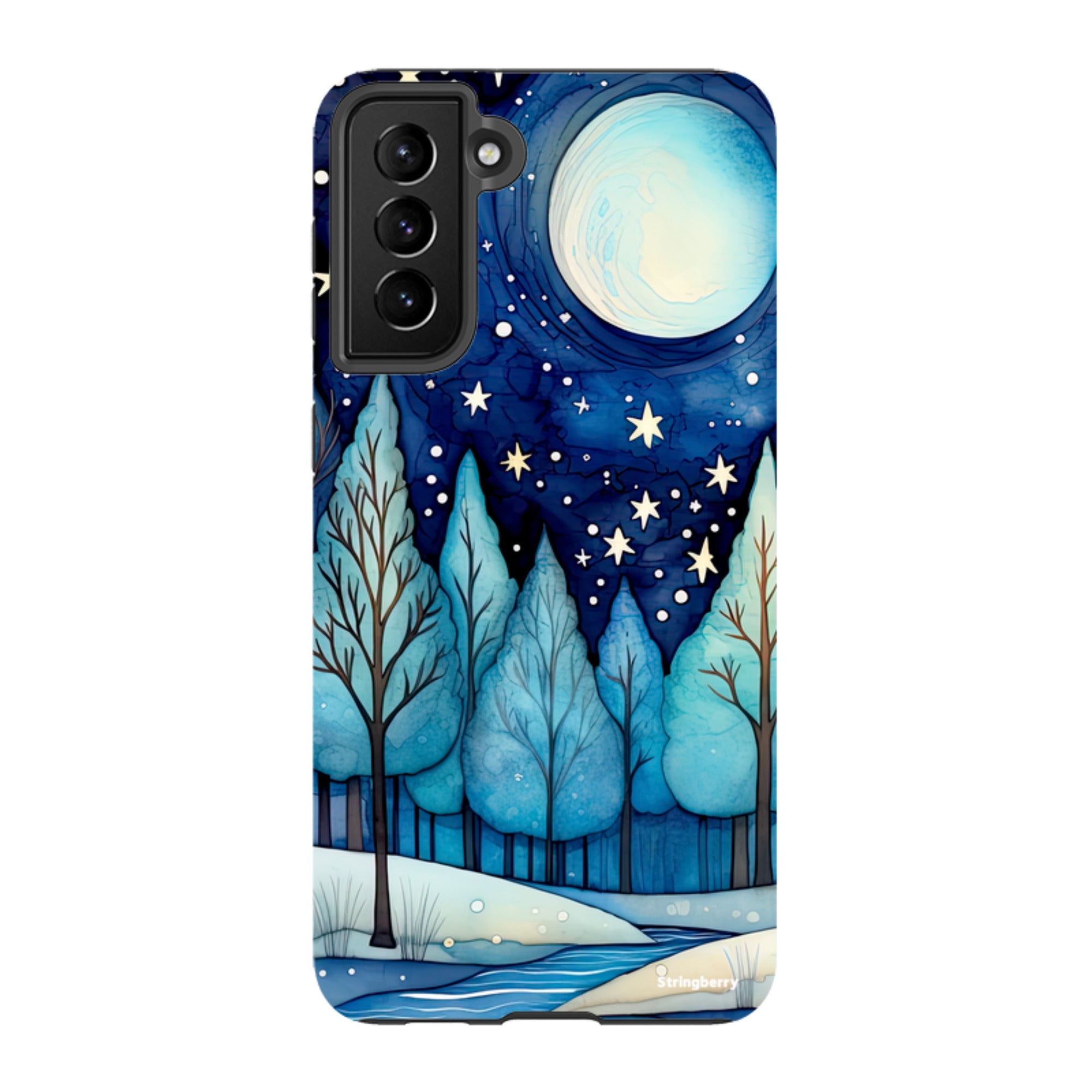 Samsung Tough Case - Blue Ice Canal